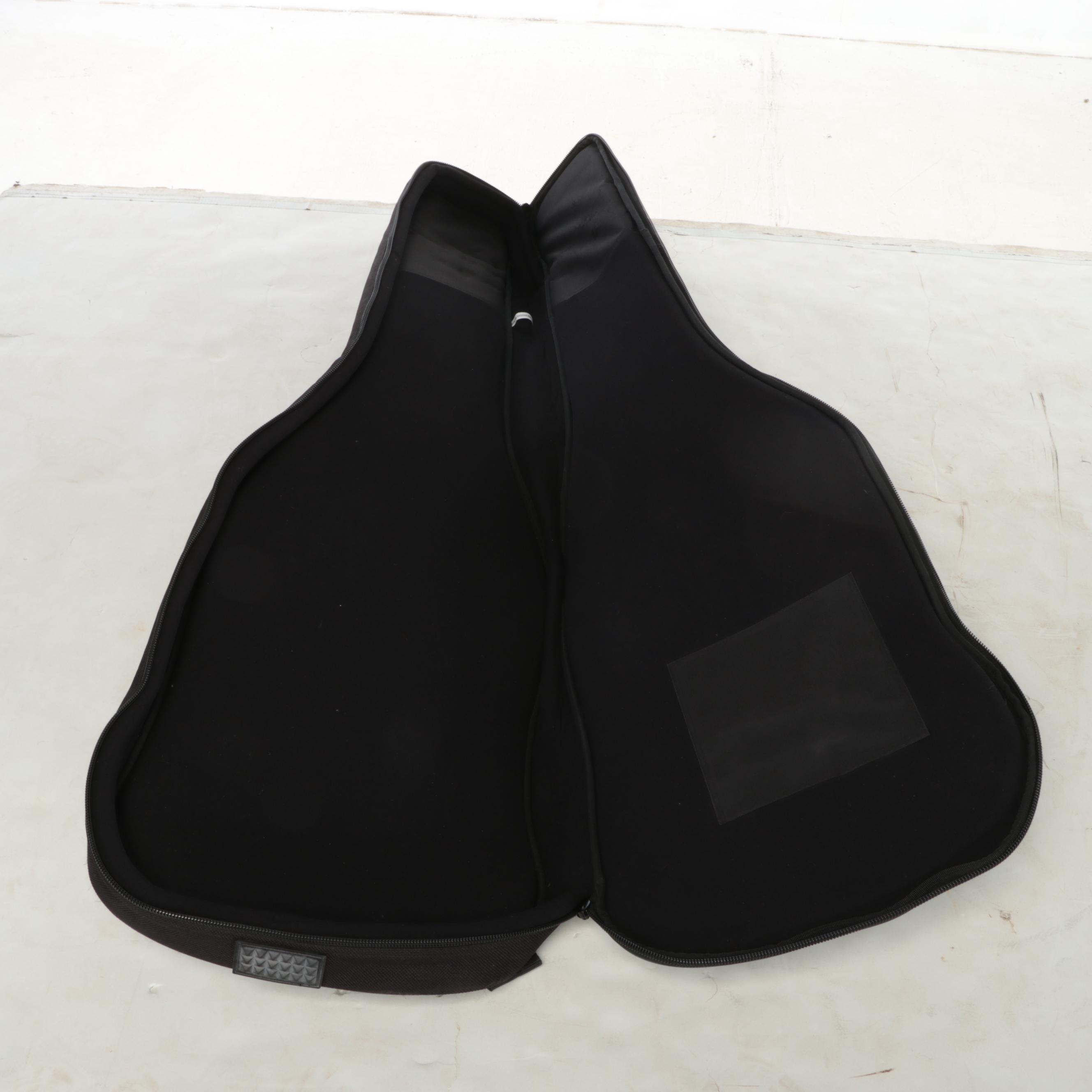 ESP LTD Deluxe EC-1000 Six String Electric Guitar with Soft Shell Case