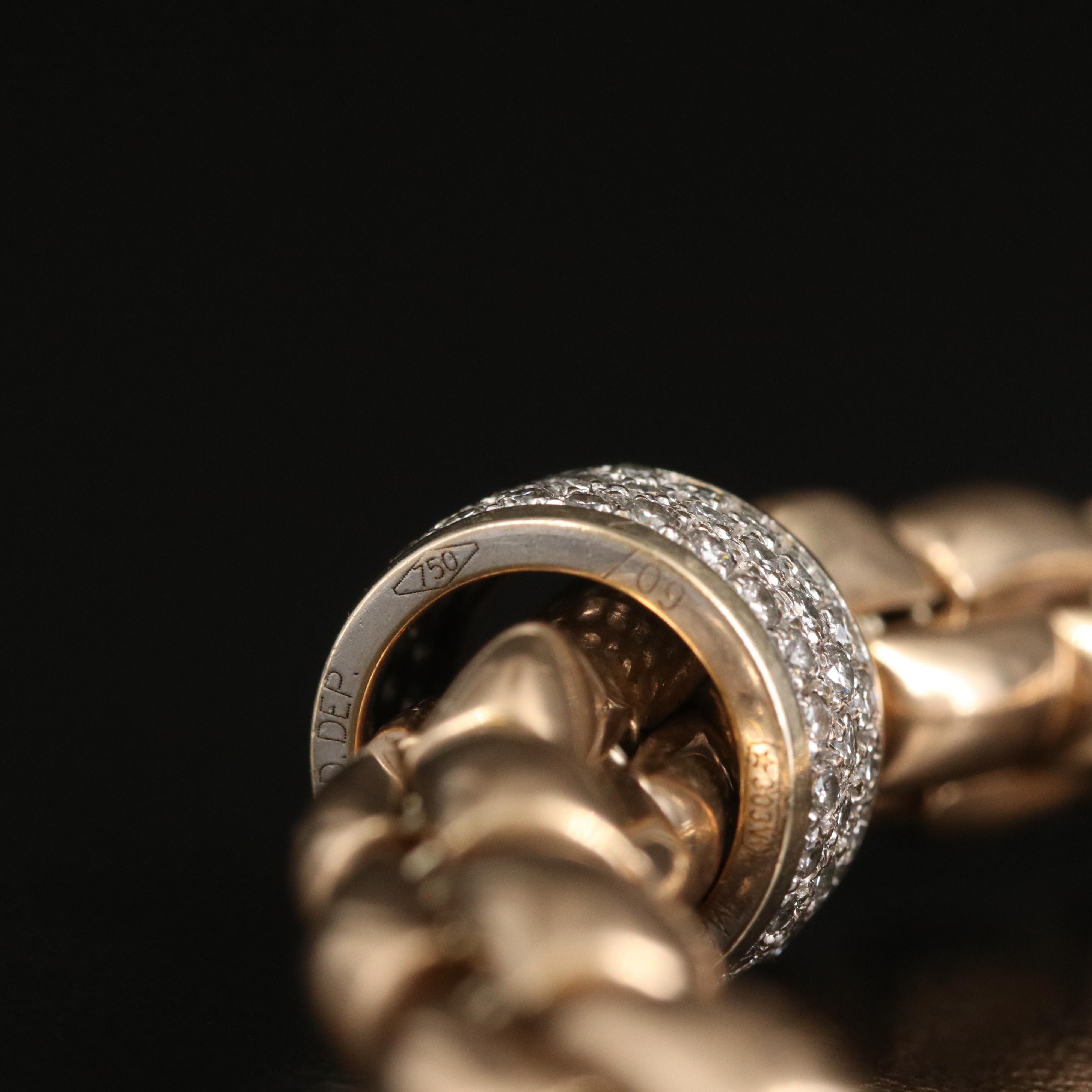 Fope "Flex It EKA" 18K 0.63 CTW Diamond Bracelet