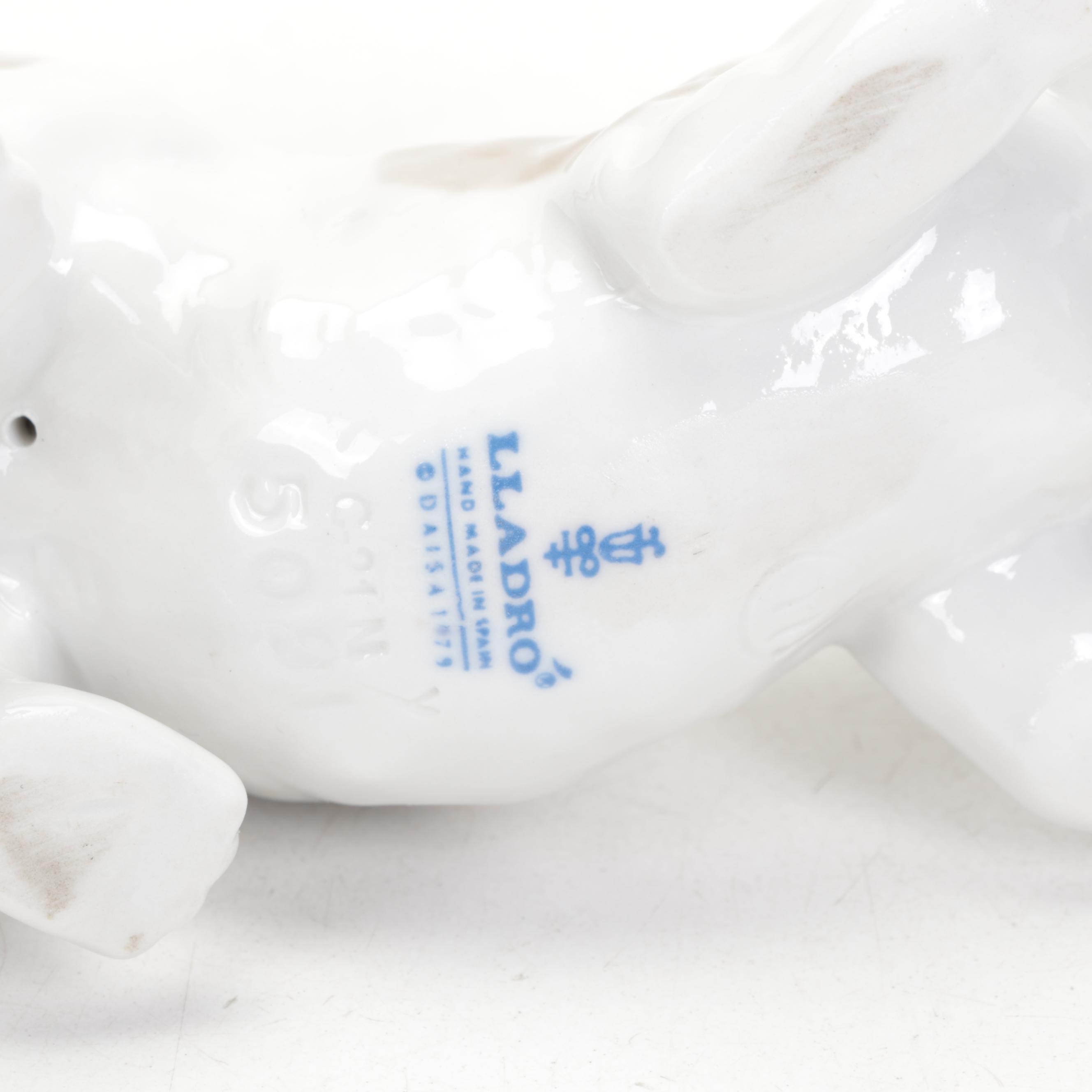 Lladró "Playful Cat" Porcelain Figurine and Christmas Ornaments