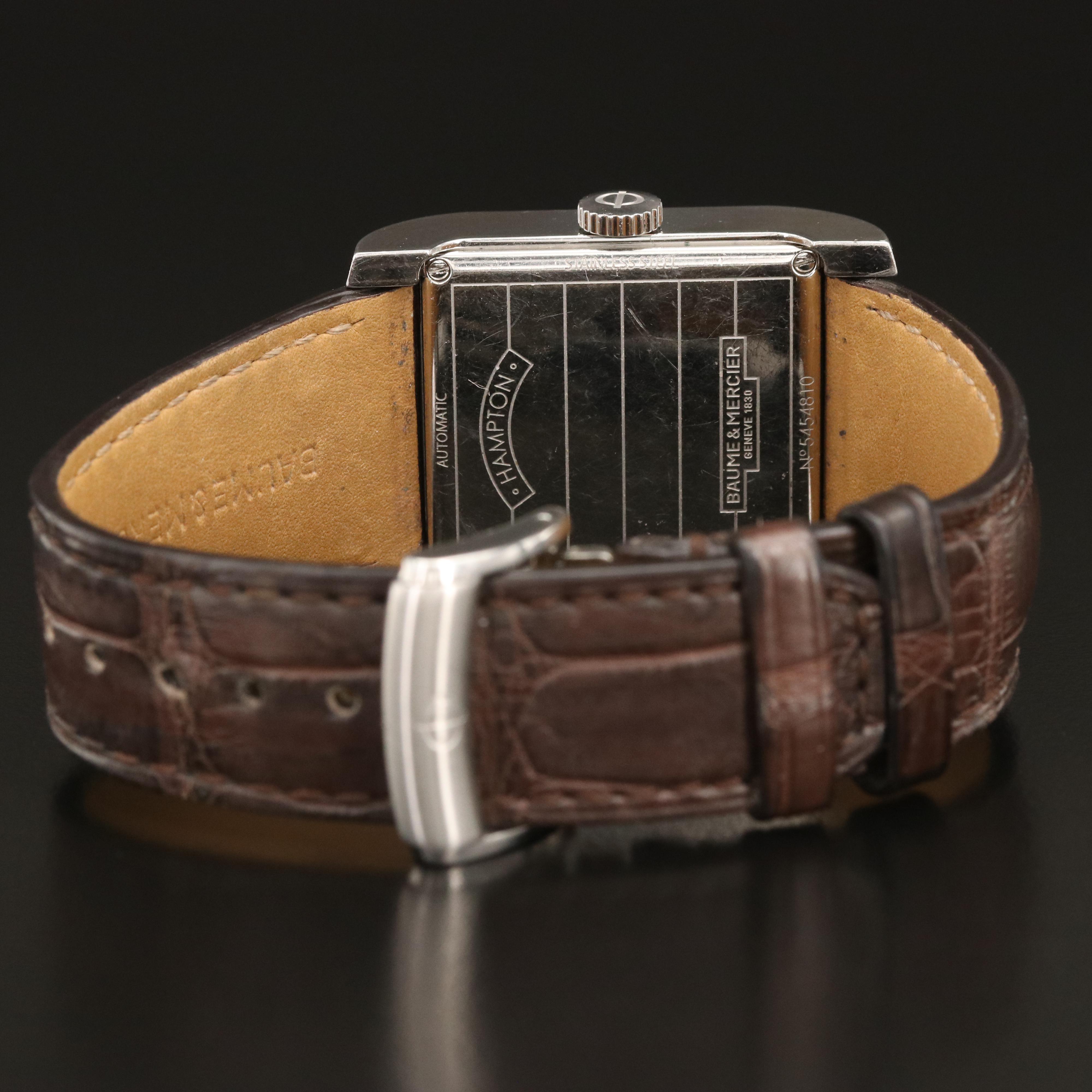 Baume & Mercier Hampton Automatic Stainless Steel Watch