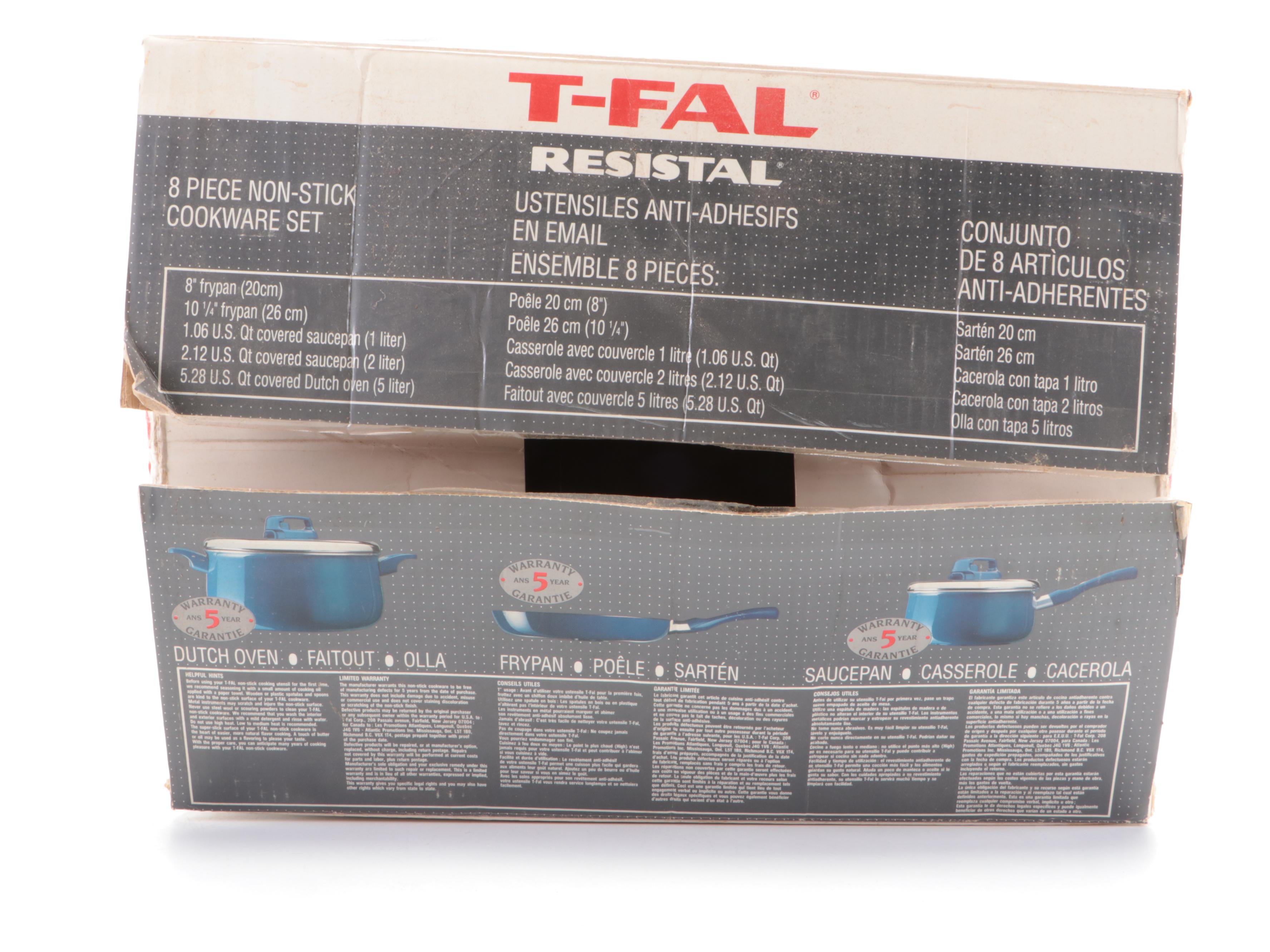 T-Fal Resistal Non-Stick Pots and Pans