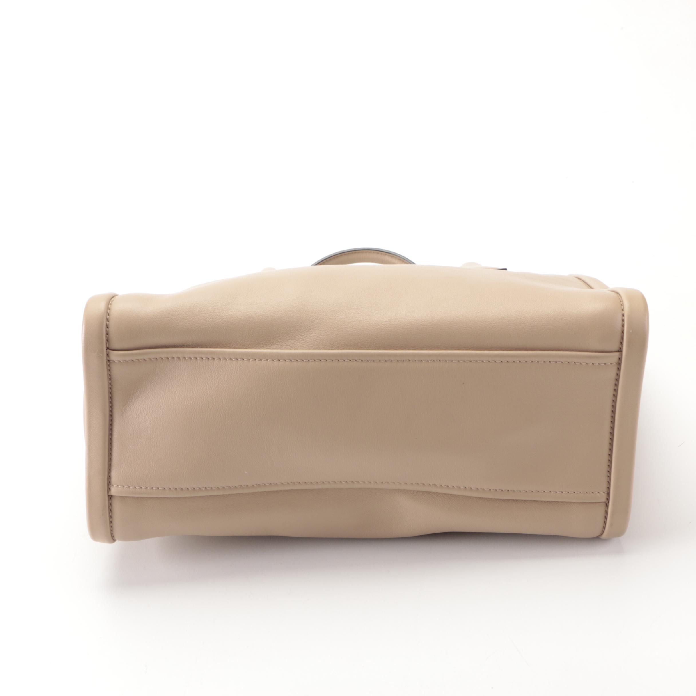 Prada Concept Double Zip Calfskin Two-Way Tote