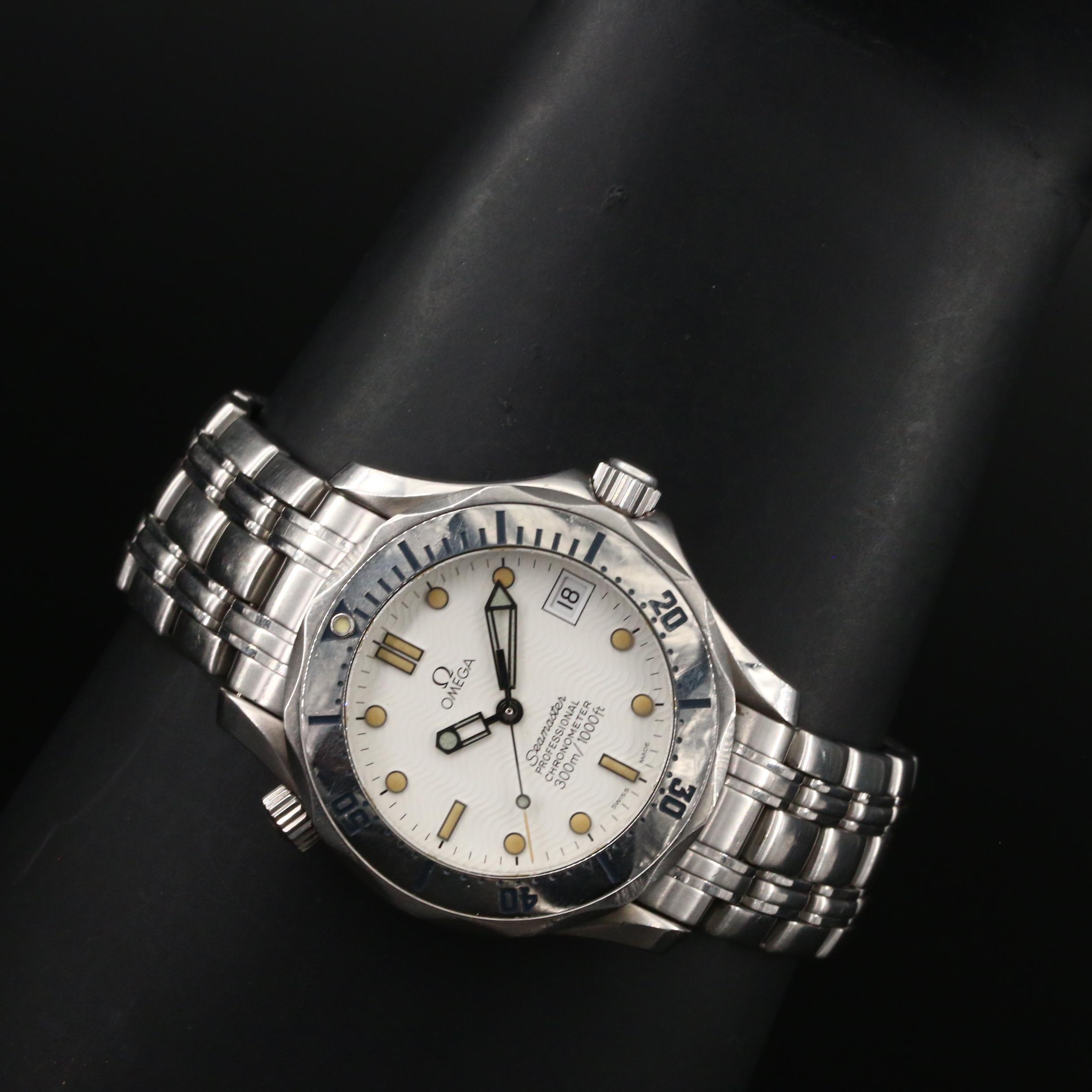 Omega Seamaster Professional Automatic with Date Stainless Steel Wriatwatch