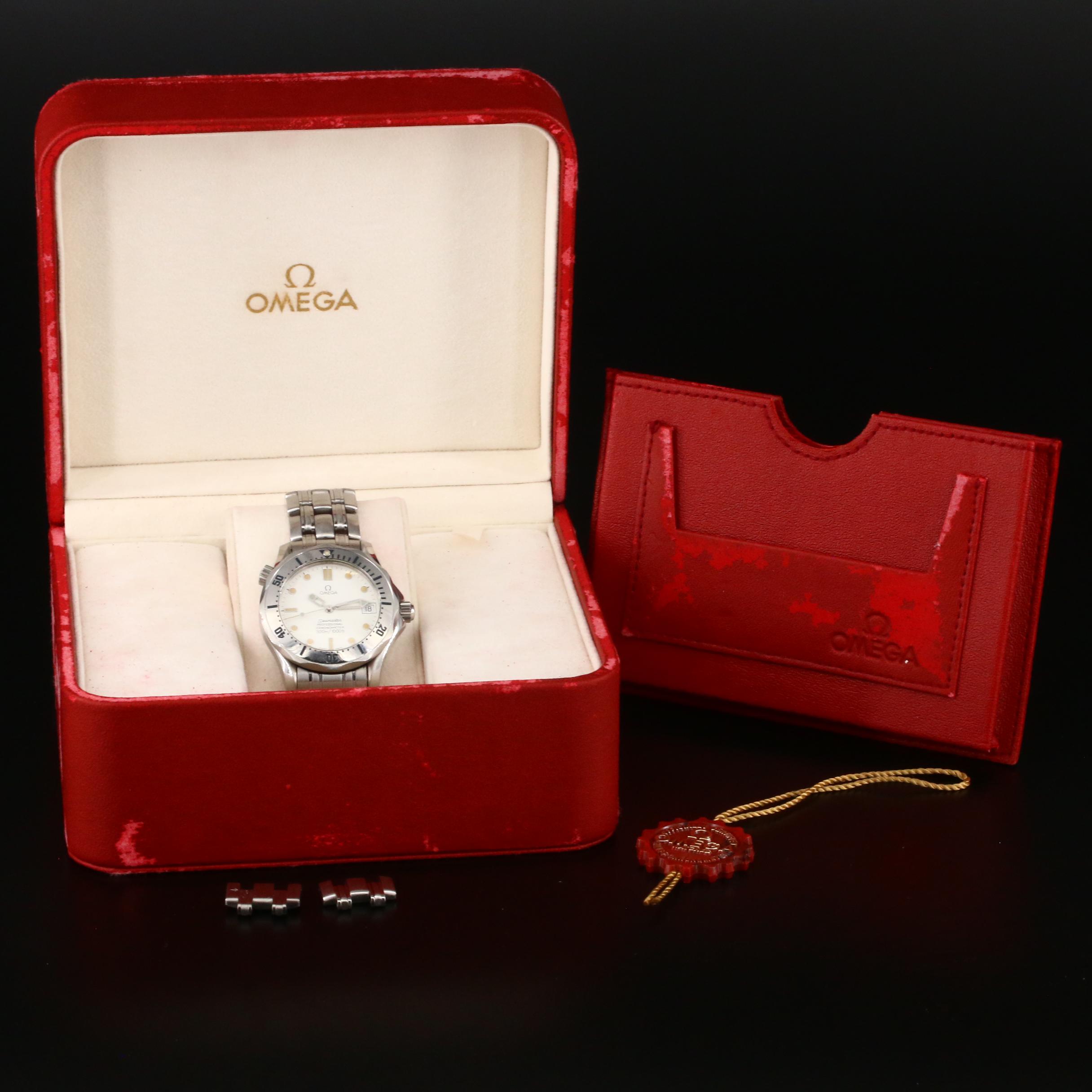 Omega Seamaster Professional Automatic with Date Stainless Steel Wriatwatch