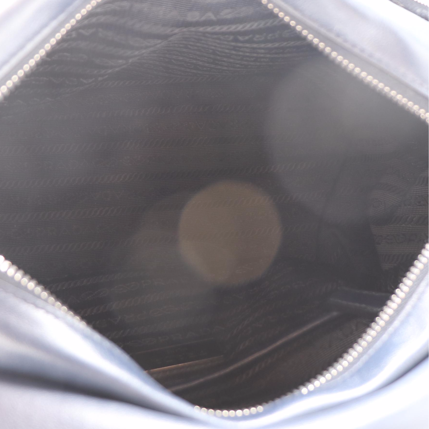 Prada Calfskin Leather Two-Pocket Messenger Bag