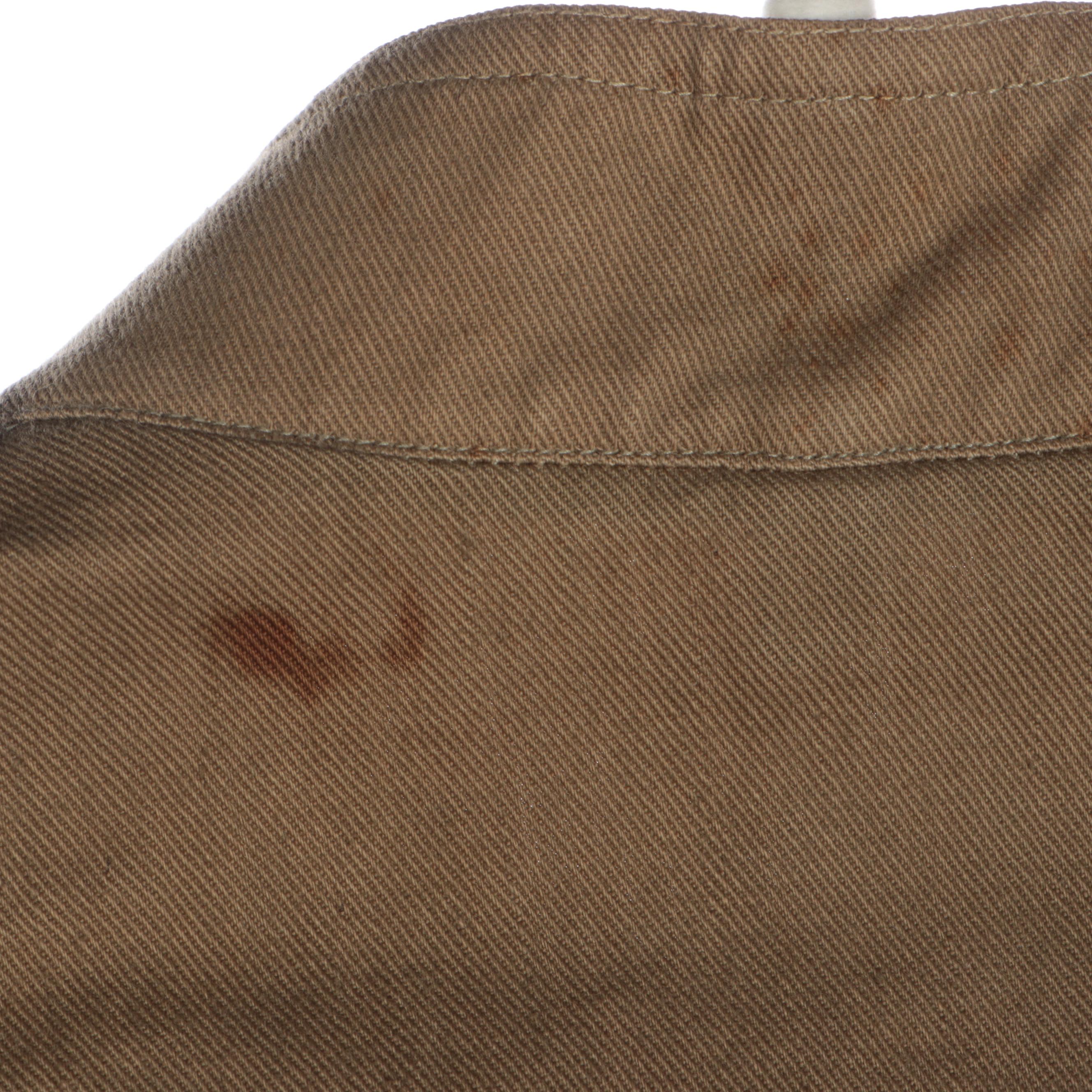 WWI Era U.S. Army Service Coat and WWII Era U.S. Army Eisenhower Jacket