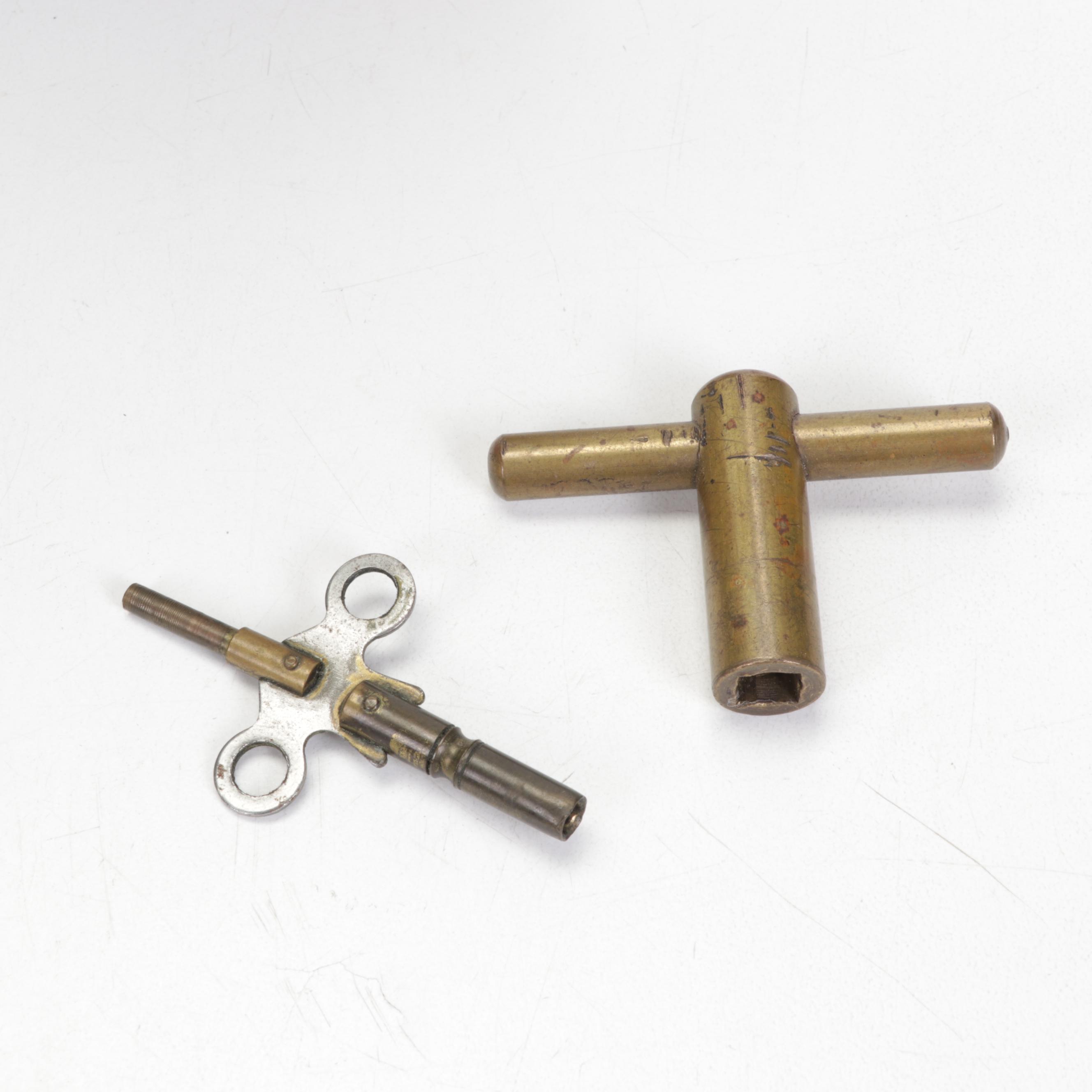 Waterbury Clock Co. Brass and Crystal Regulator Mantel Clock