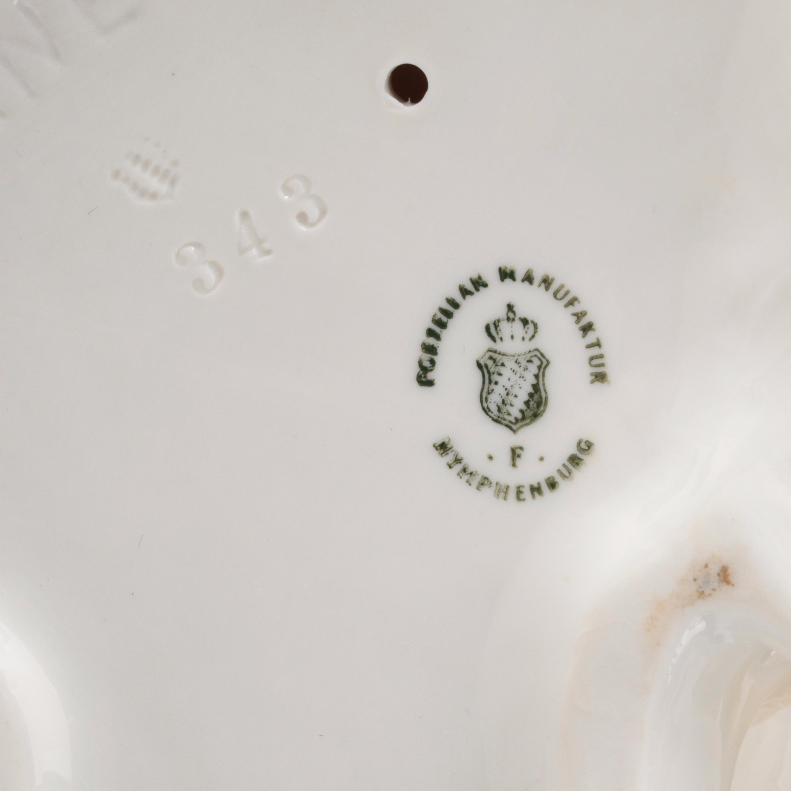 Nymphenburg Porcelain Japanese Chin Figurine, 1997-2007