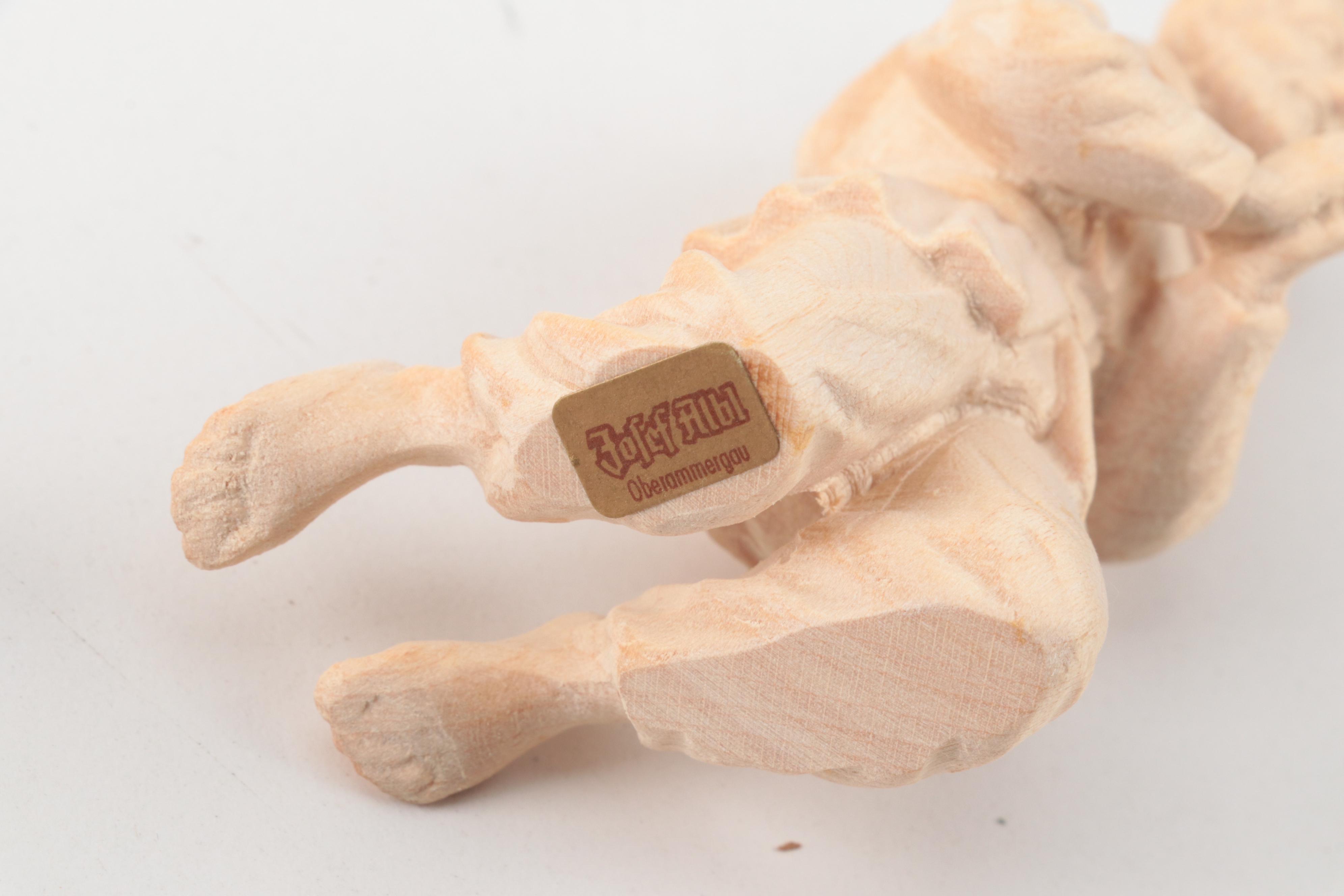 Josef Albi German Carved Wooden Christmas Nativity Figurines