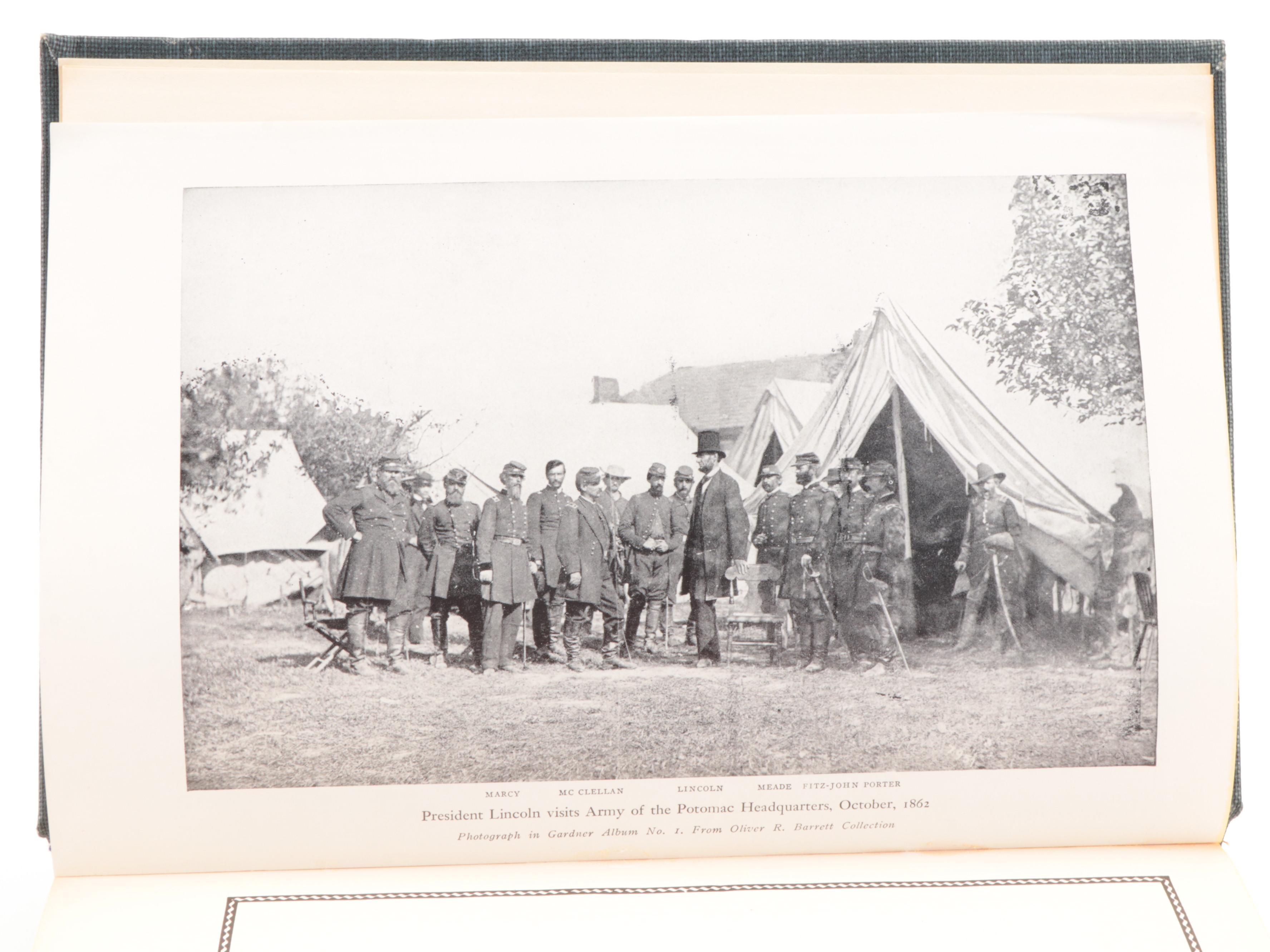 "Abraham Lincoln: The War Years" Complete Four-Volume Set by Carl Sandburg