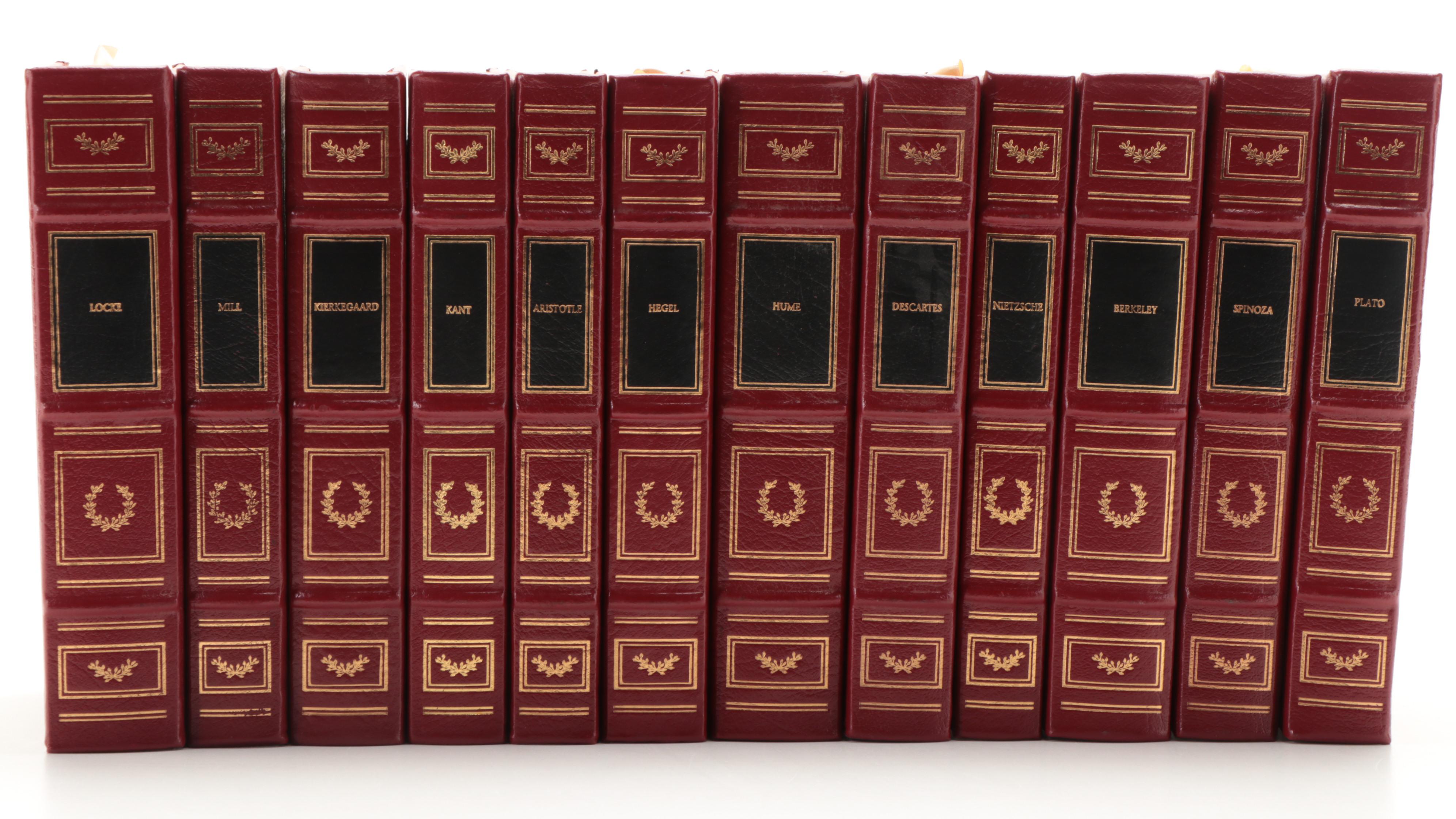 Easton Press Collector's Edition "The Great Philosophers" Twelve-Volume Set