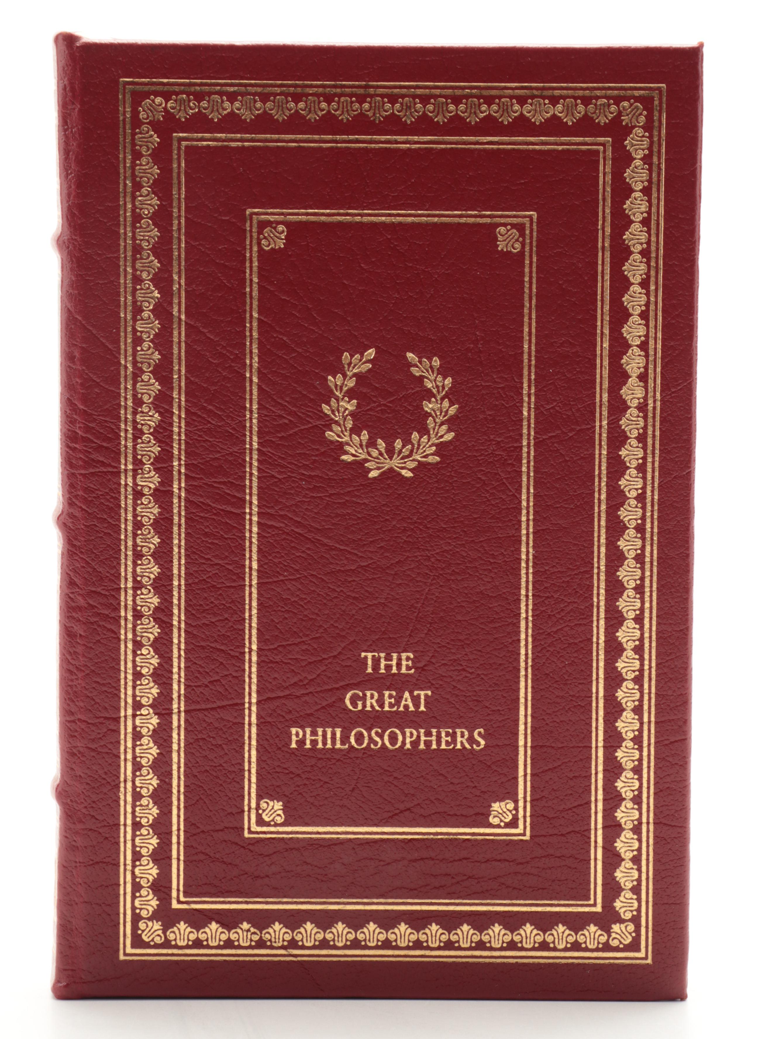 Easton Press Collector's Edition "The Great Philosophers" Twelve-Volume Set