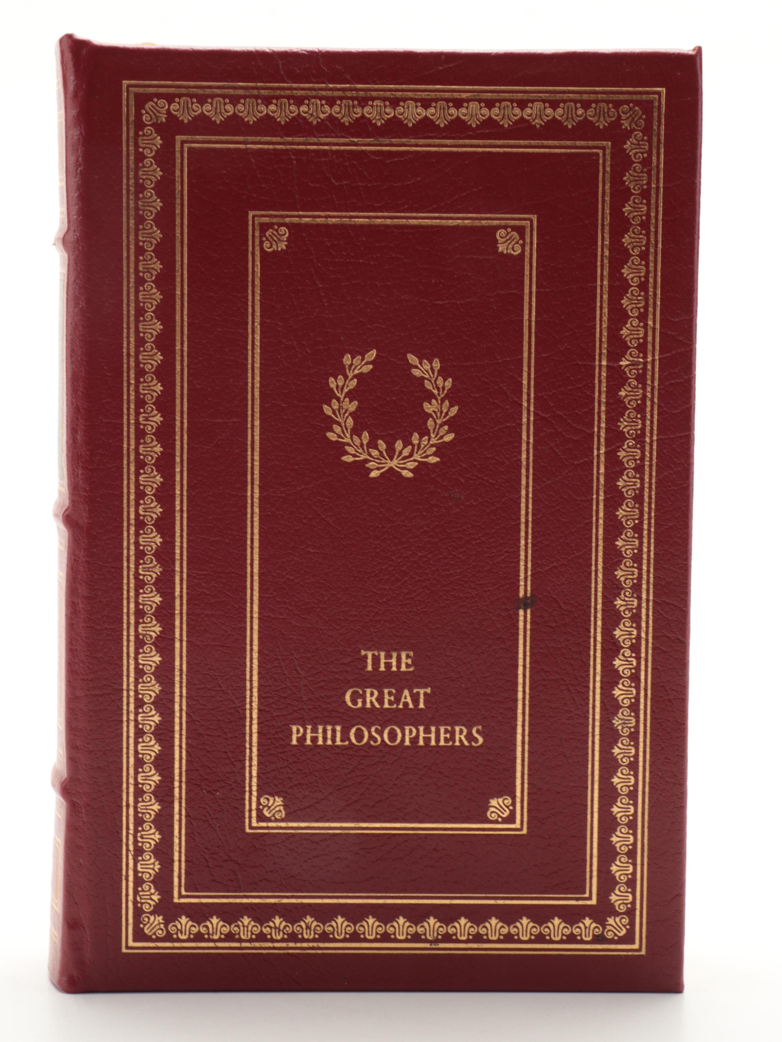 Easton Press Collector's Edition "The Great Philosophers" Twelve-Volume Set