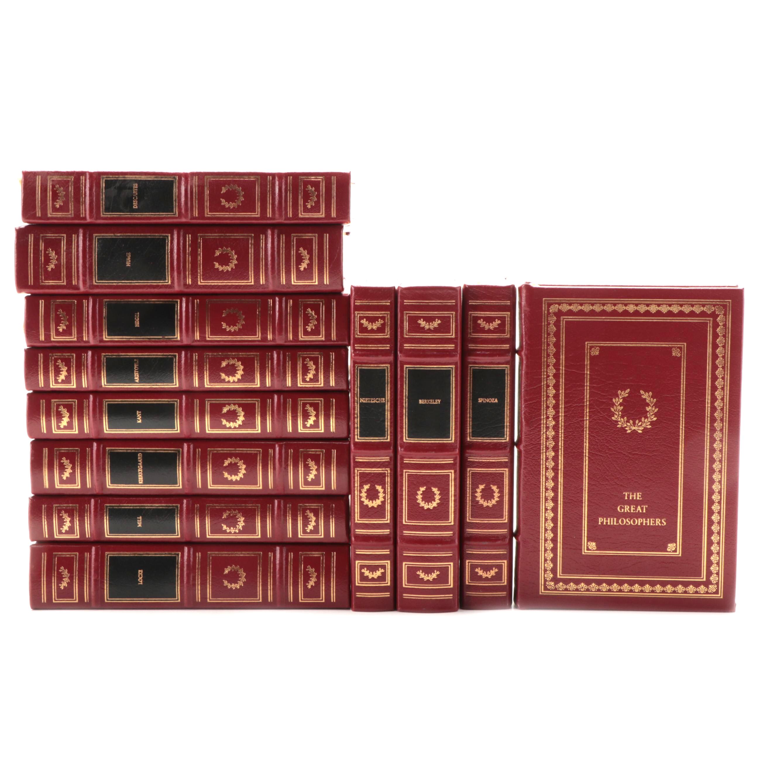 Easton Press Collector's Edition "The Great Philosophers" Twelve-Volume Set