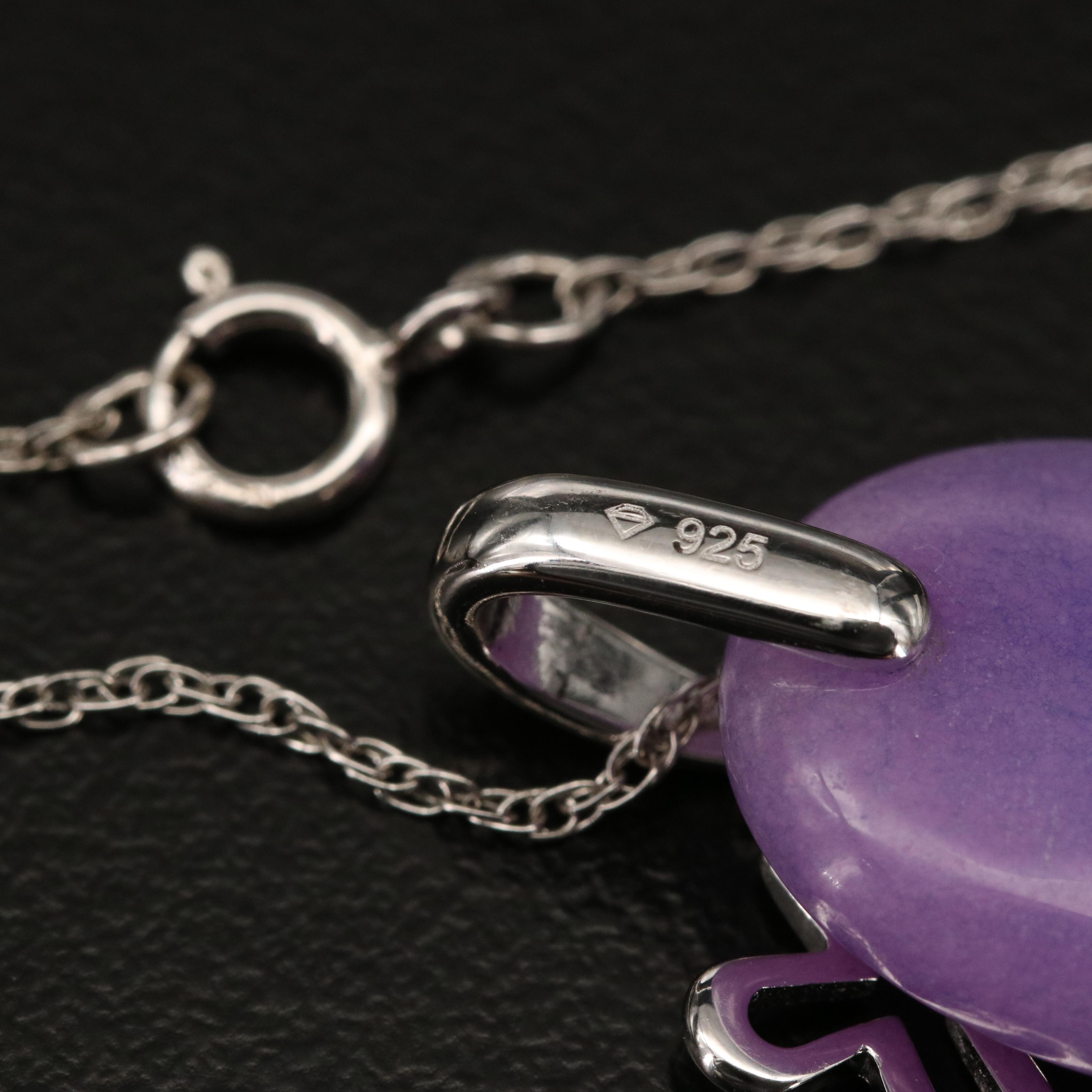 Sterling Silver Quartzite Cross Pendant Necklace