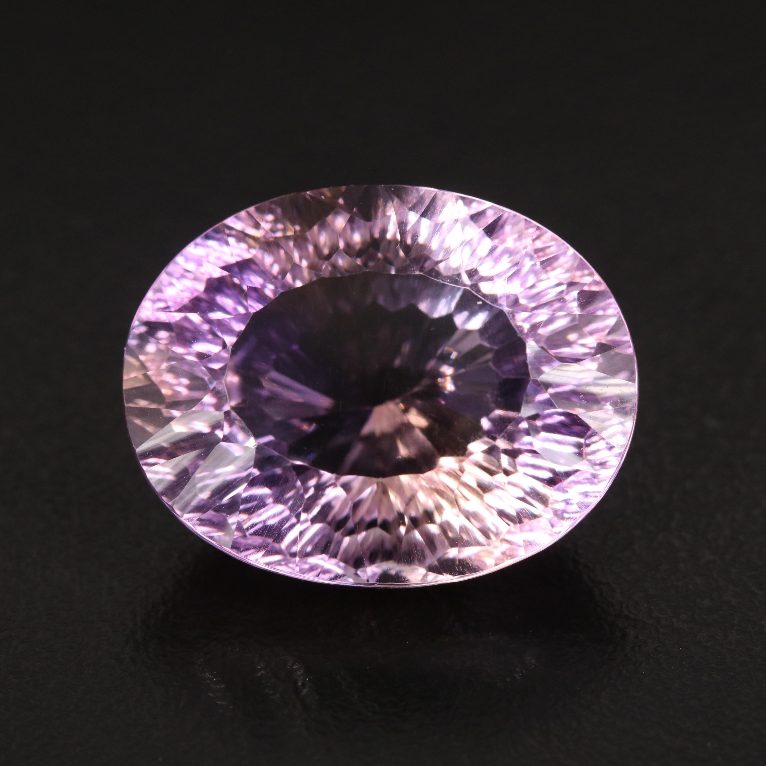 Loose 31.65 CT Oval Fantasy Faceted Ametrine