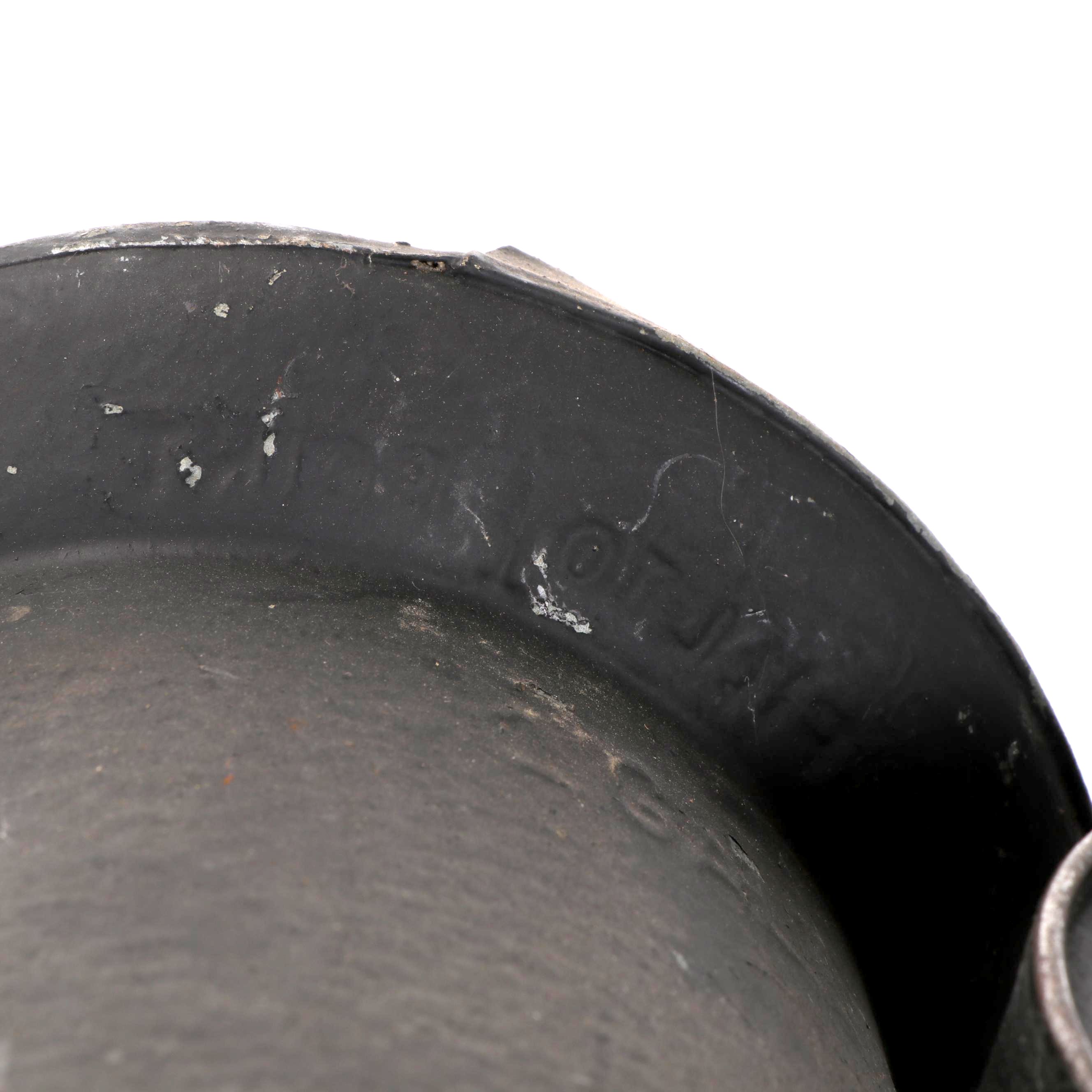 Galvanized Metal and Tin Oil Canisters With Long Nose Funnel