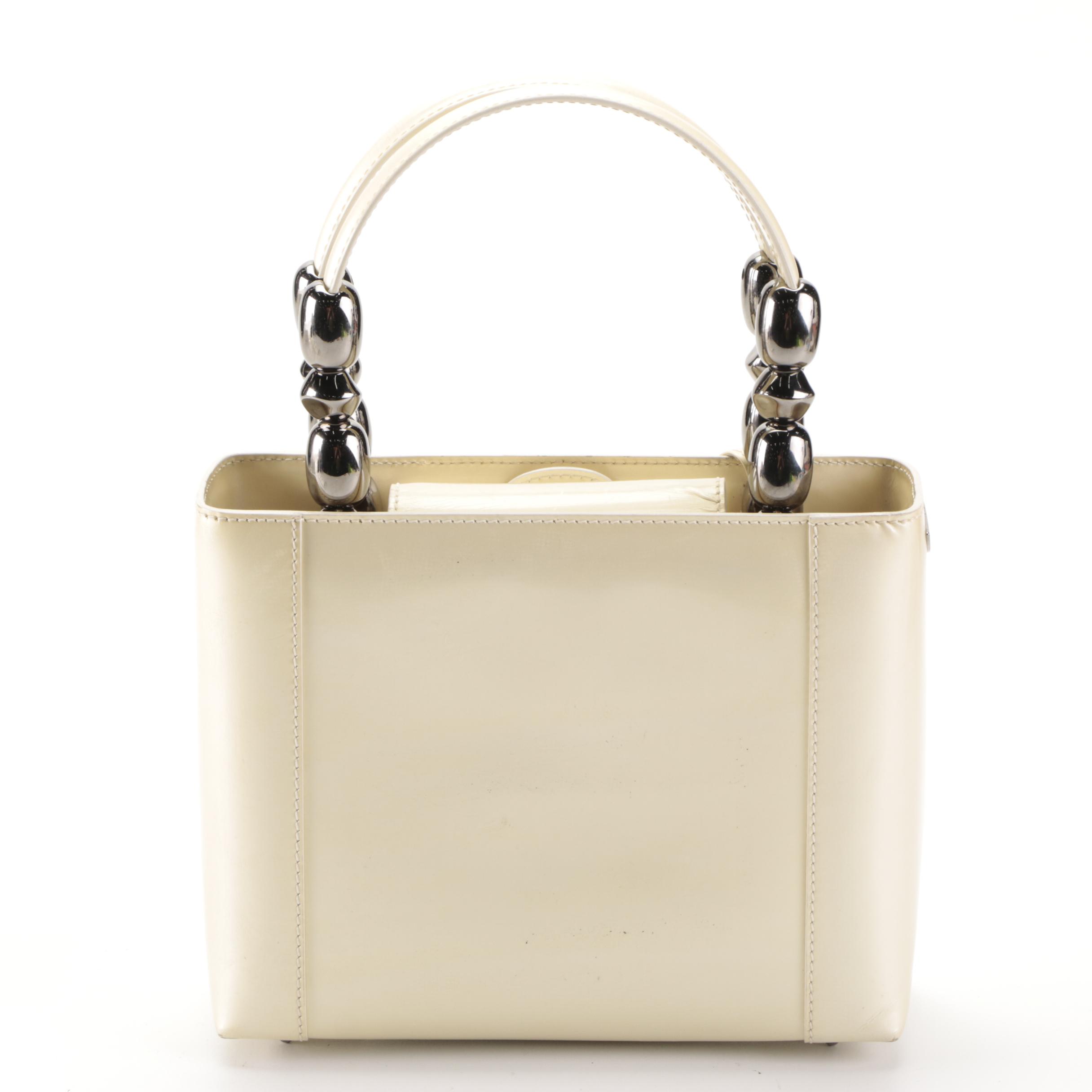 Christian Dior Malice Box Tote in Patent Leather