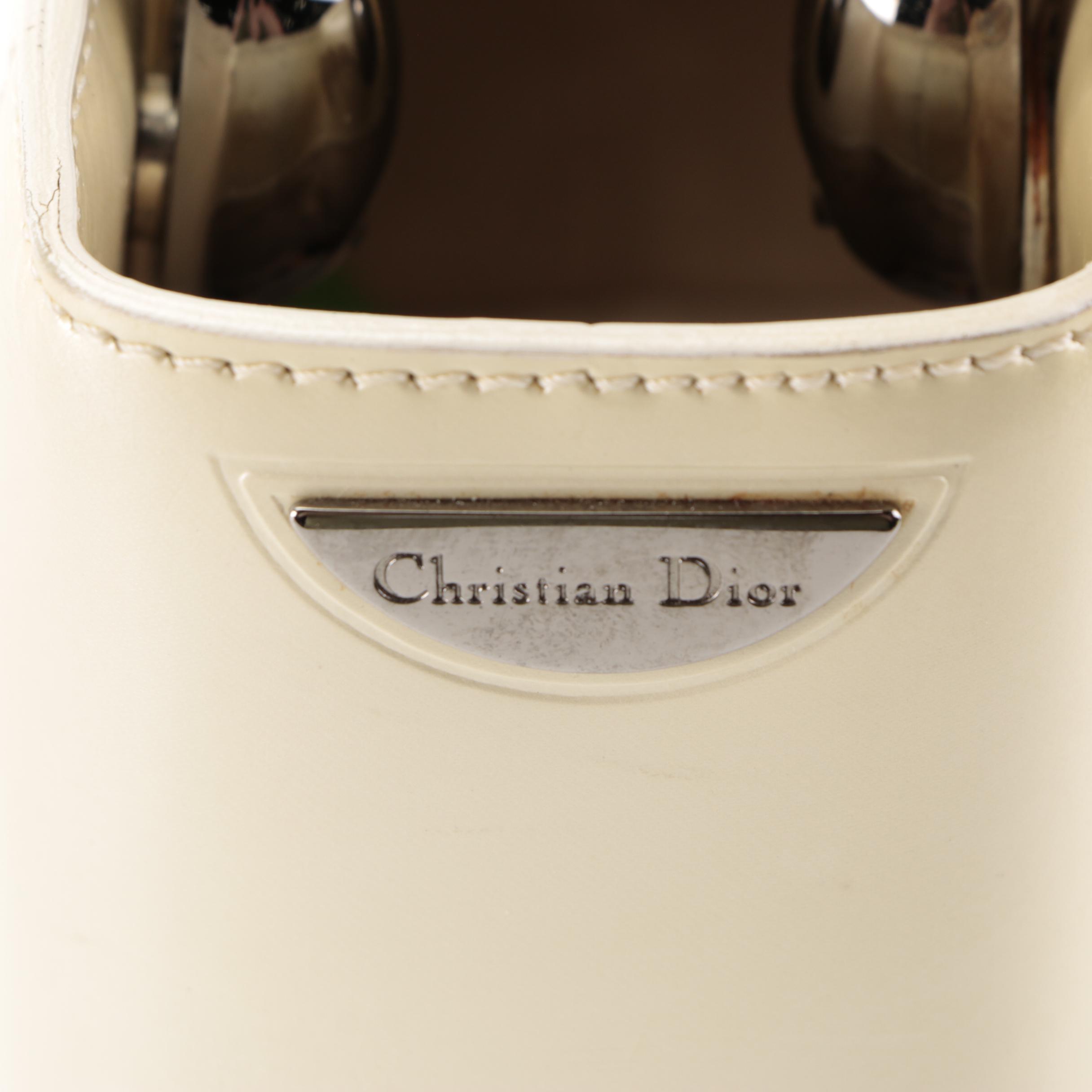 Christian Dior Malice Box Tote in Patent Leather