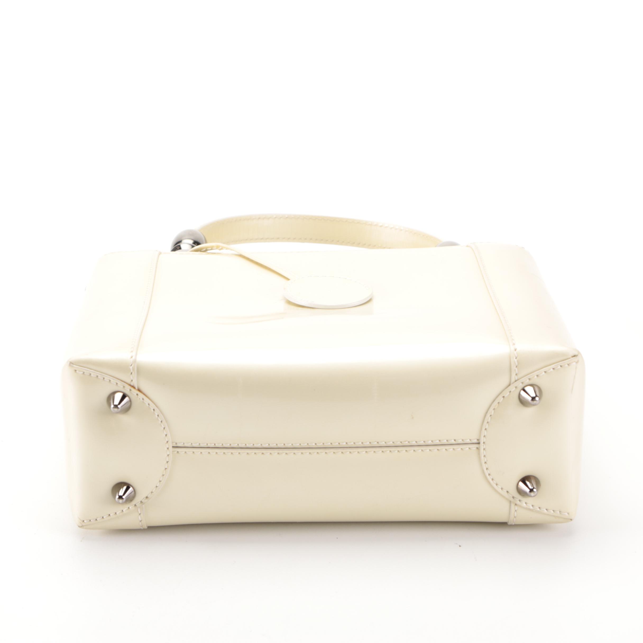 Christian Dior Malice Box Tote in Patent Leather