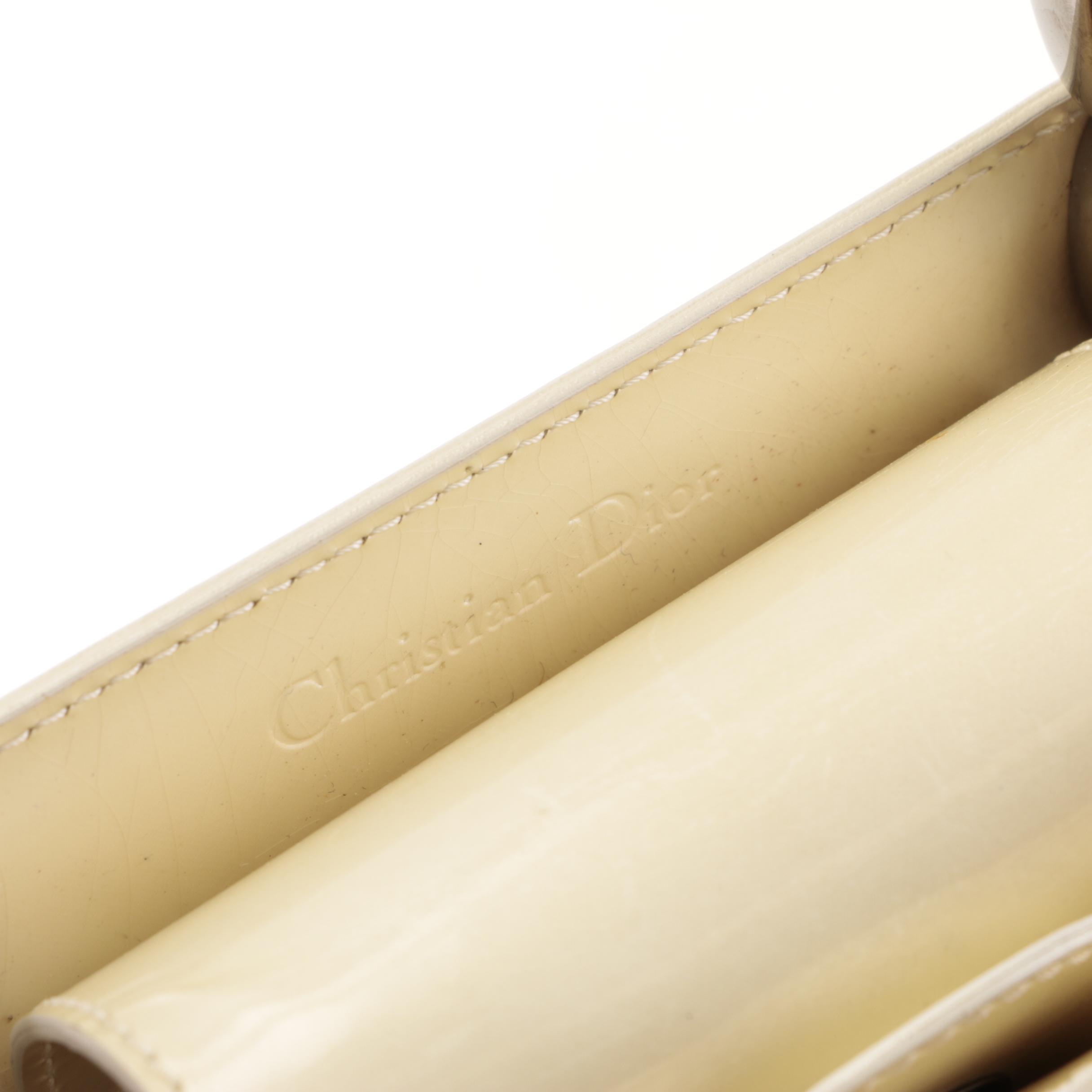 Christian Dior Malice Box Tote in Patent Leather