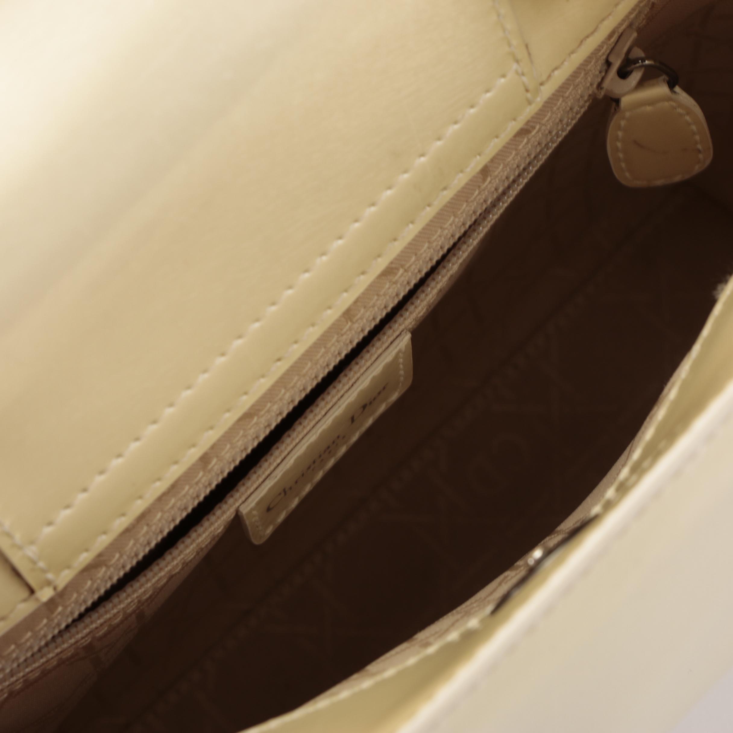 Christian Dior Malice Box Tote in Patent Leather