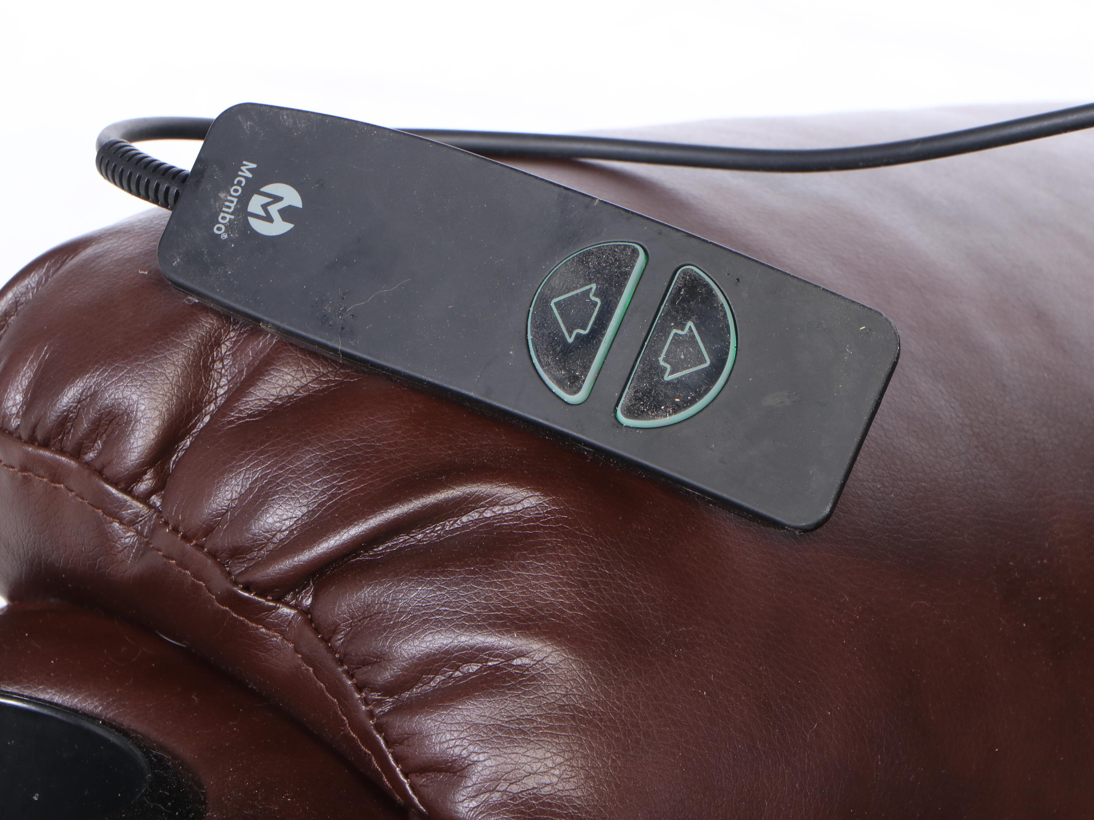 Electric Recliner and Zehui Lift Motion Lounge Chair in Brown Vinyl