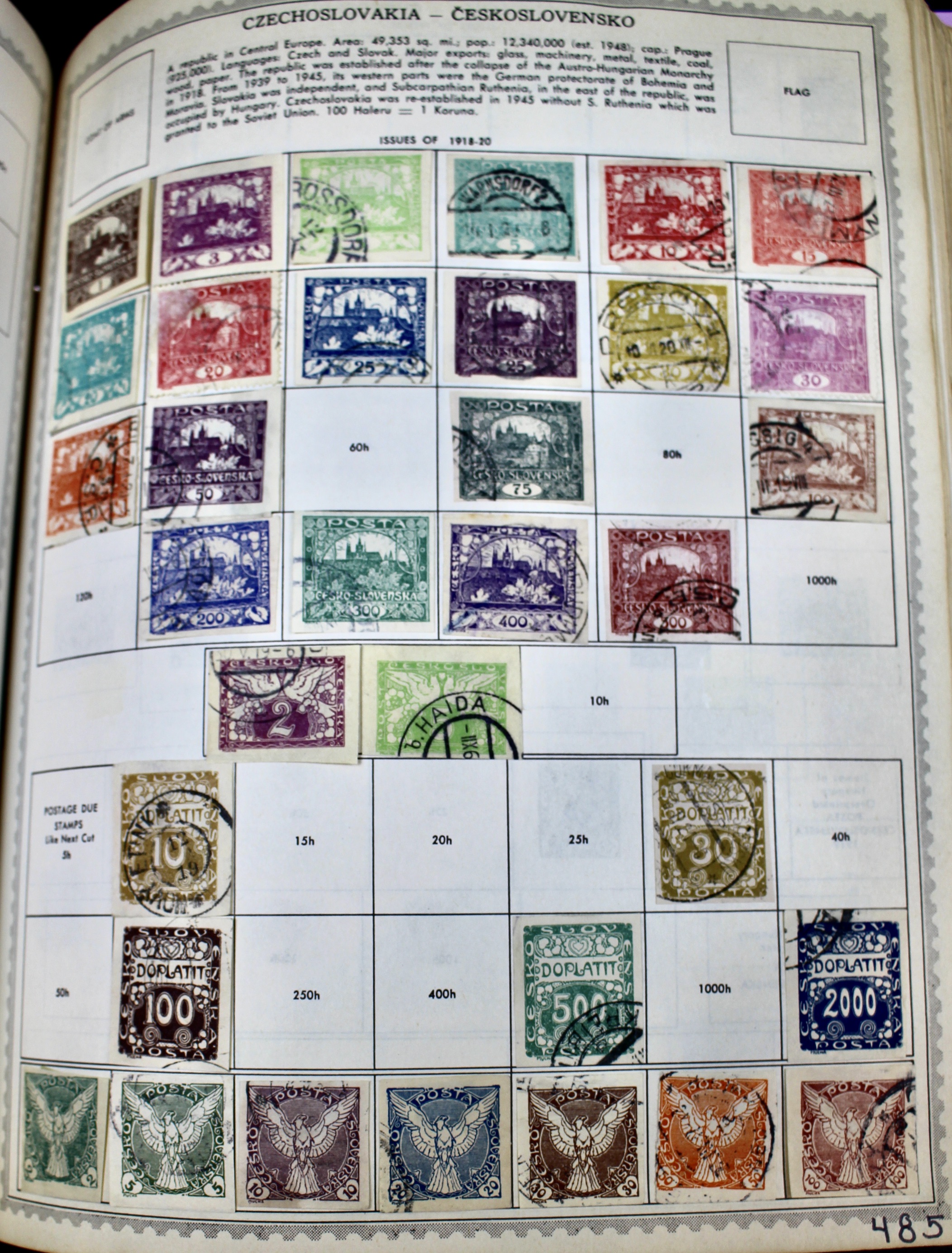 Minkus Master Global Stamp Album