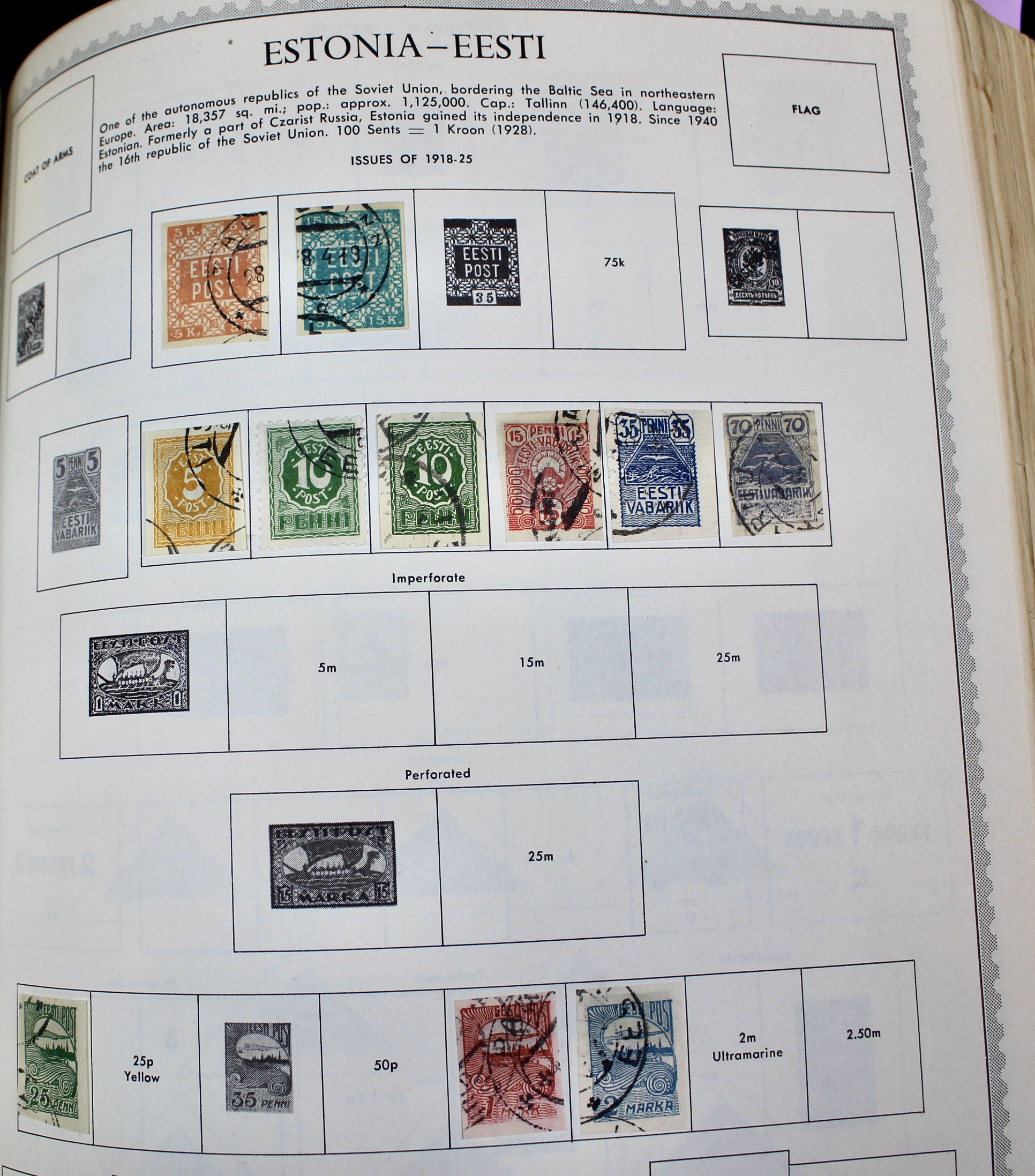 Minkus Master Global Stamp Album