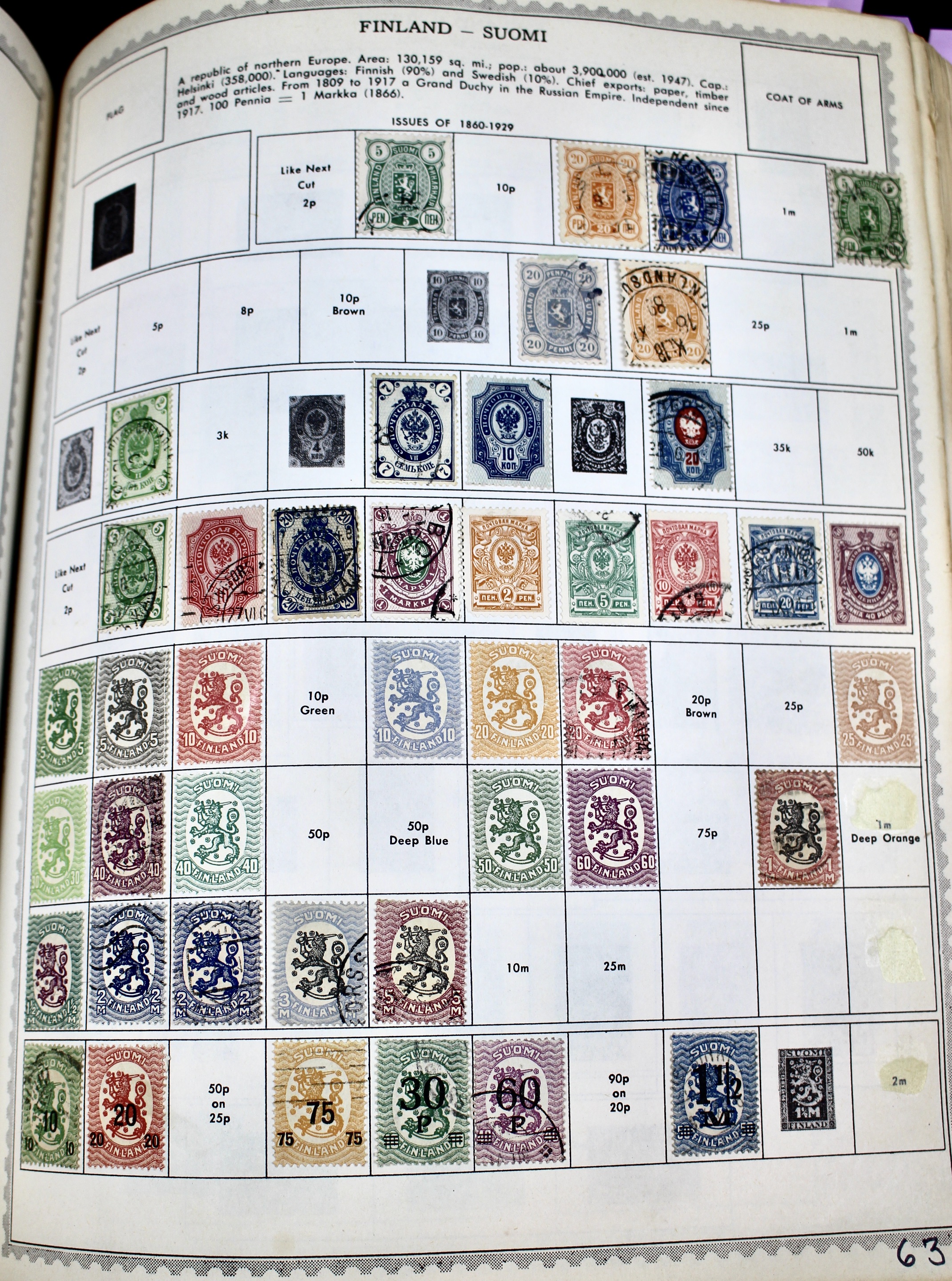 Minkus Master Global Stamp Album