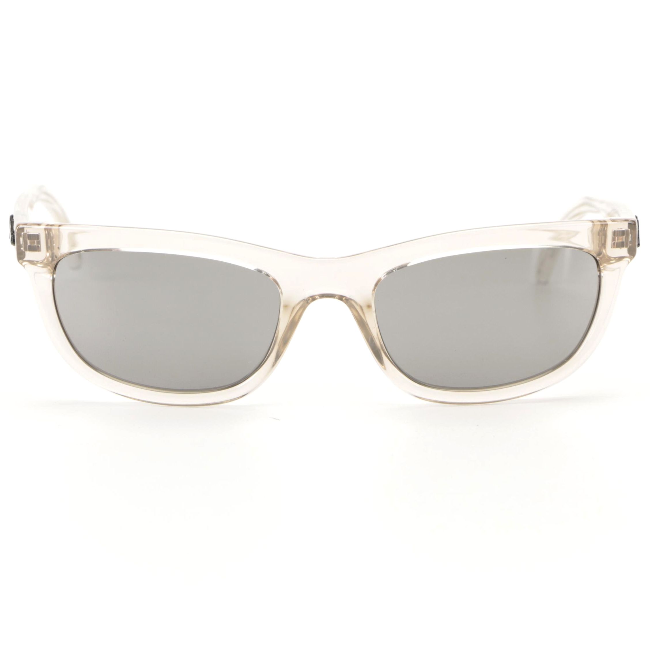 Saint Laurent SL493 Translucent Beige Sunglasses with Case