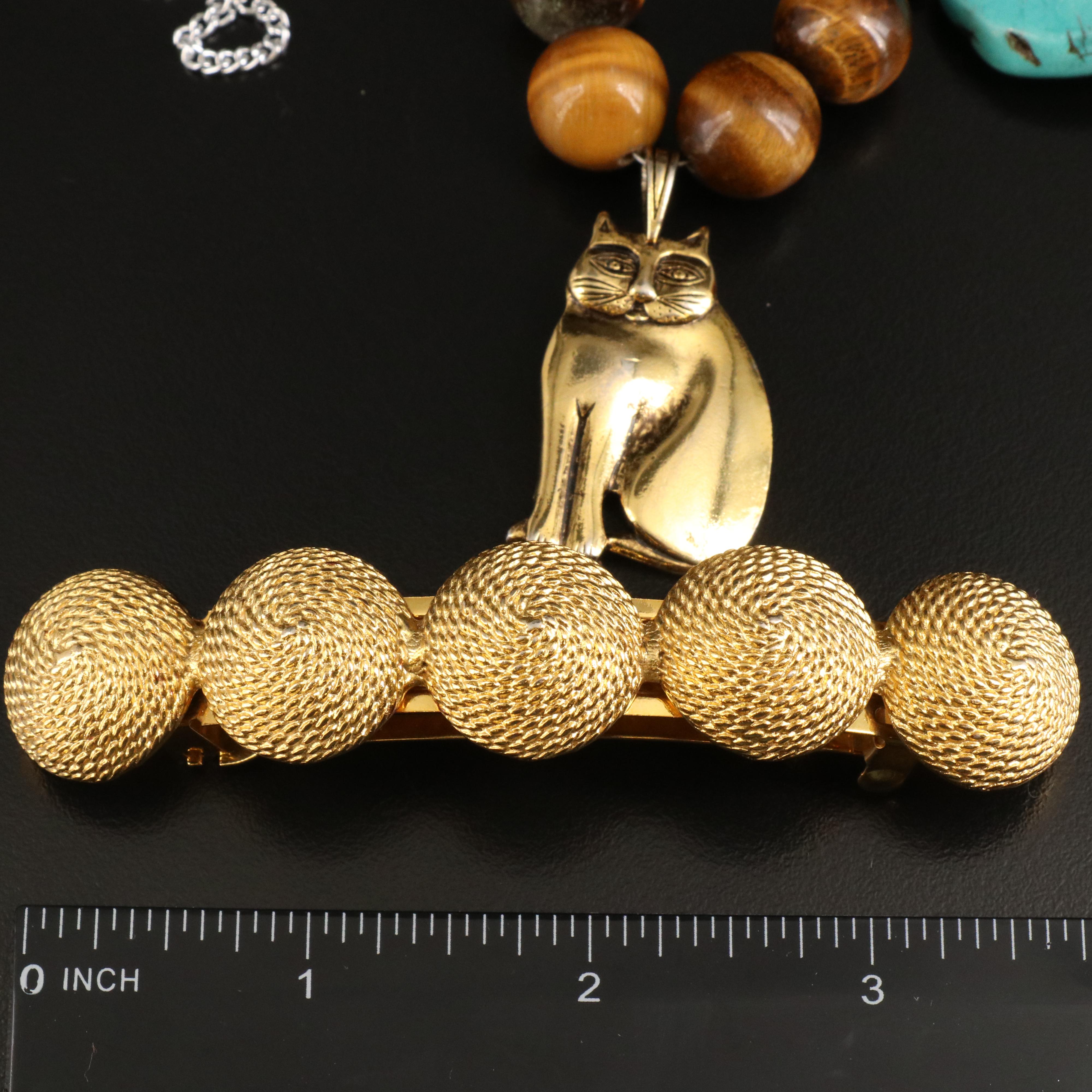 Laurel Burch Cat Necklace and Sterling Featured in Jewelry Collection