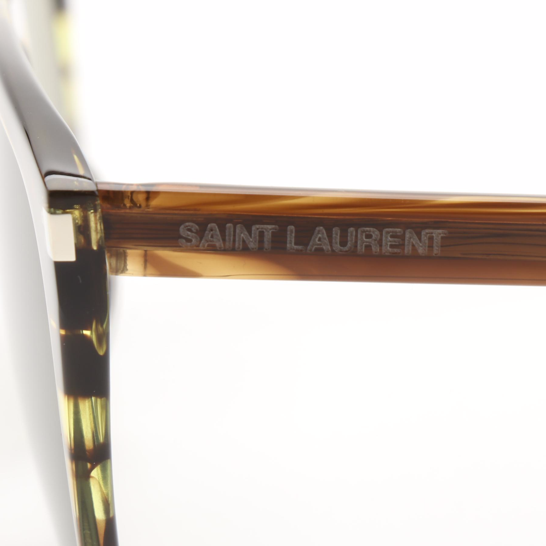 Saint Laurent SL431 SLIM Havana Sunglasses with Case