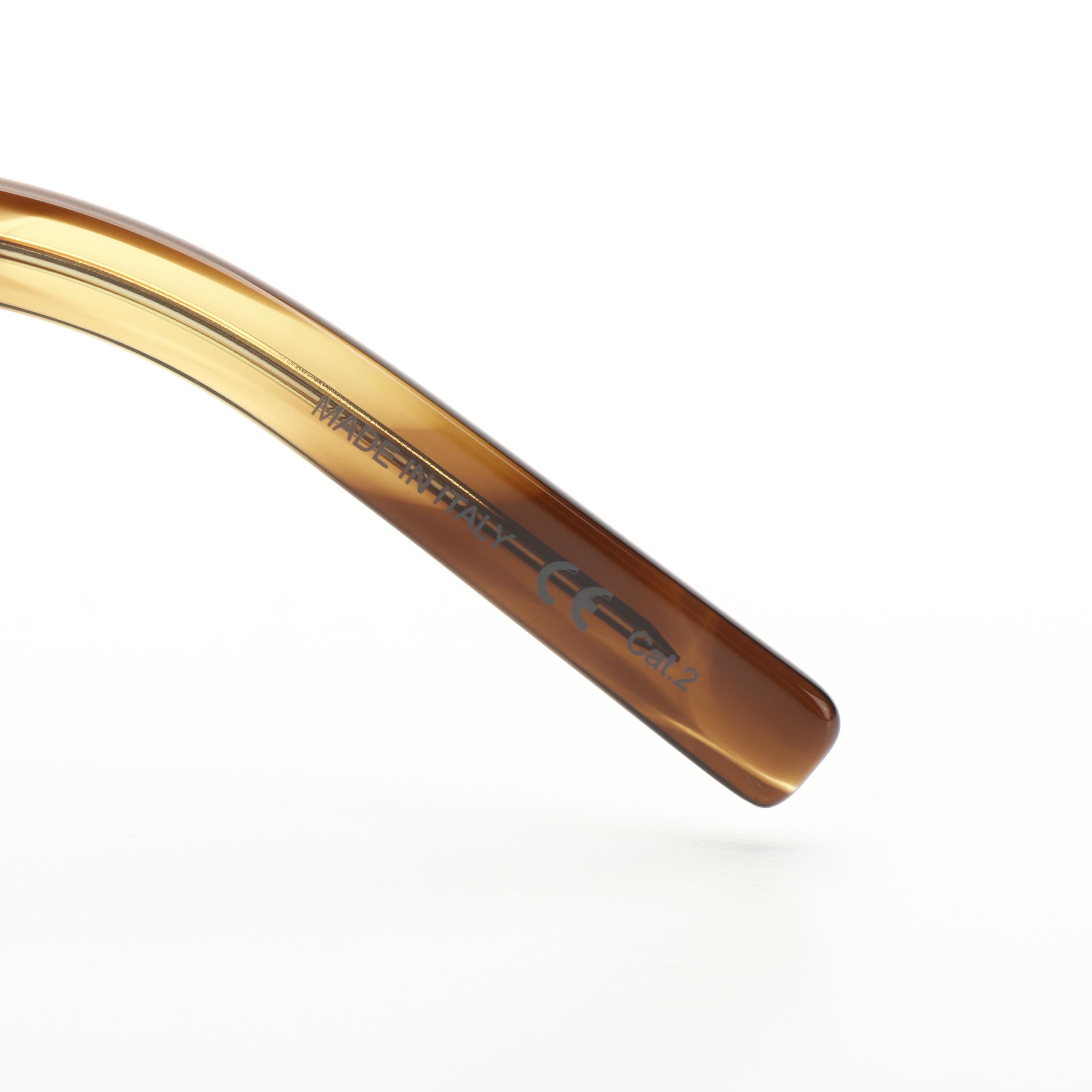 Saint Laurent SL431 SLIM Havana Sunglasses with Case