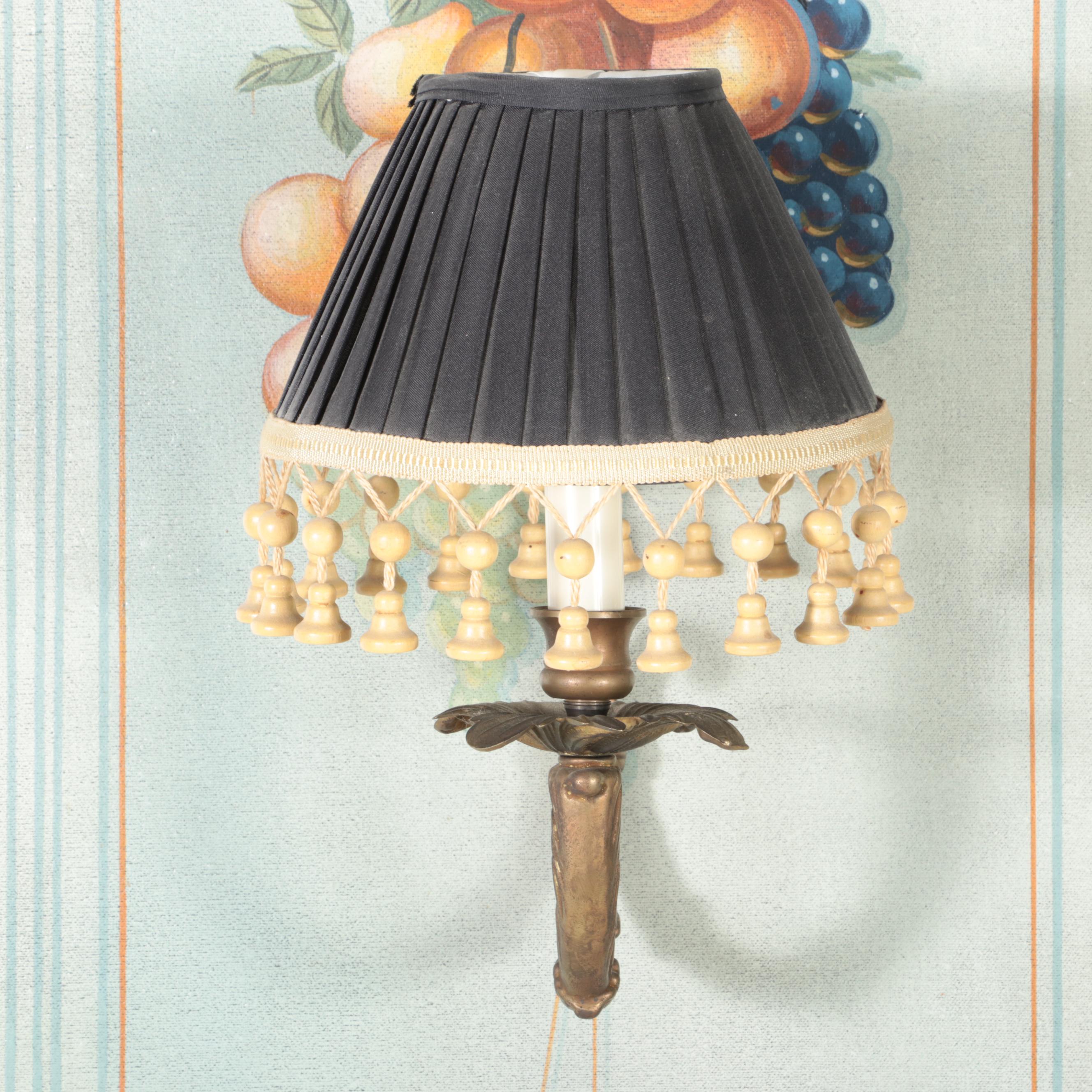 Maitland-Smith Singerie Style Hanging Wall Panels with Sconces