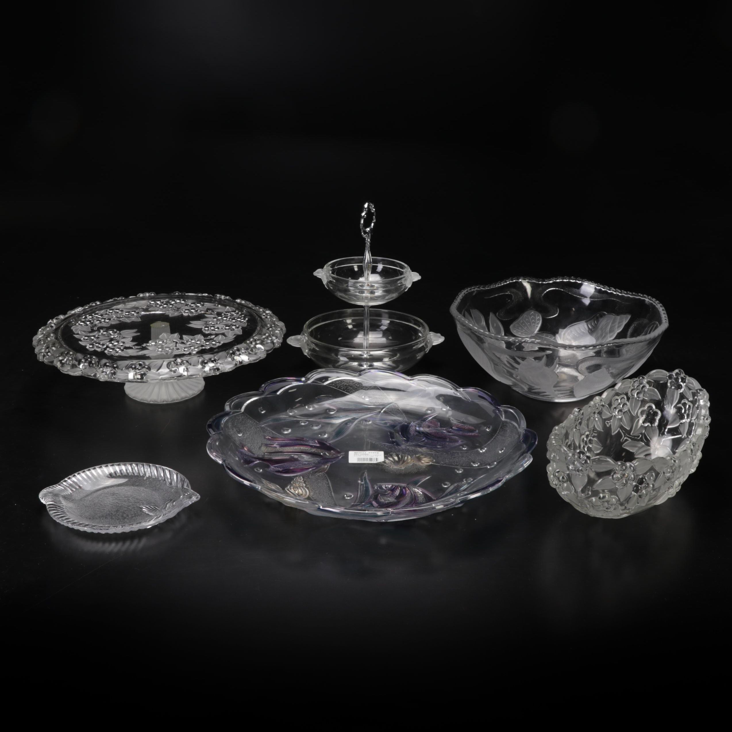 Walther-Glas "Carmen" with Savoir Vivre "Key Largo" and Other Glass Serveware