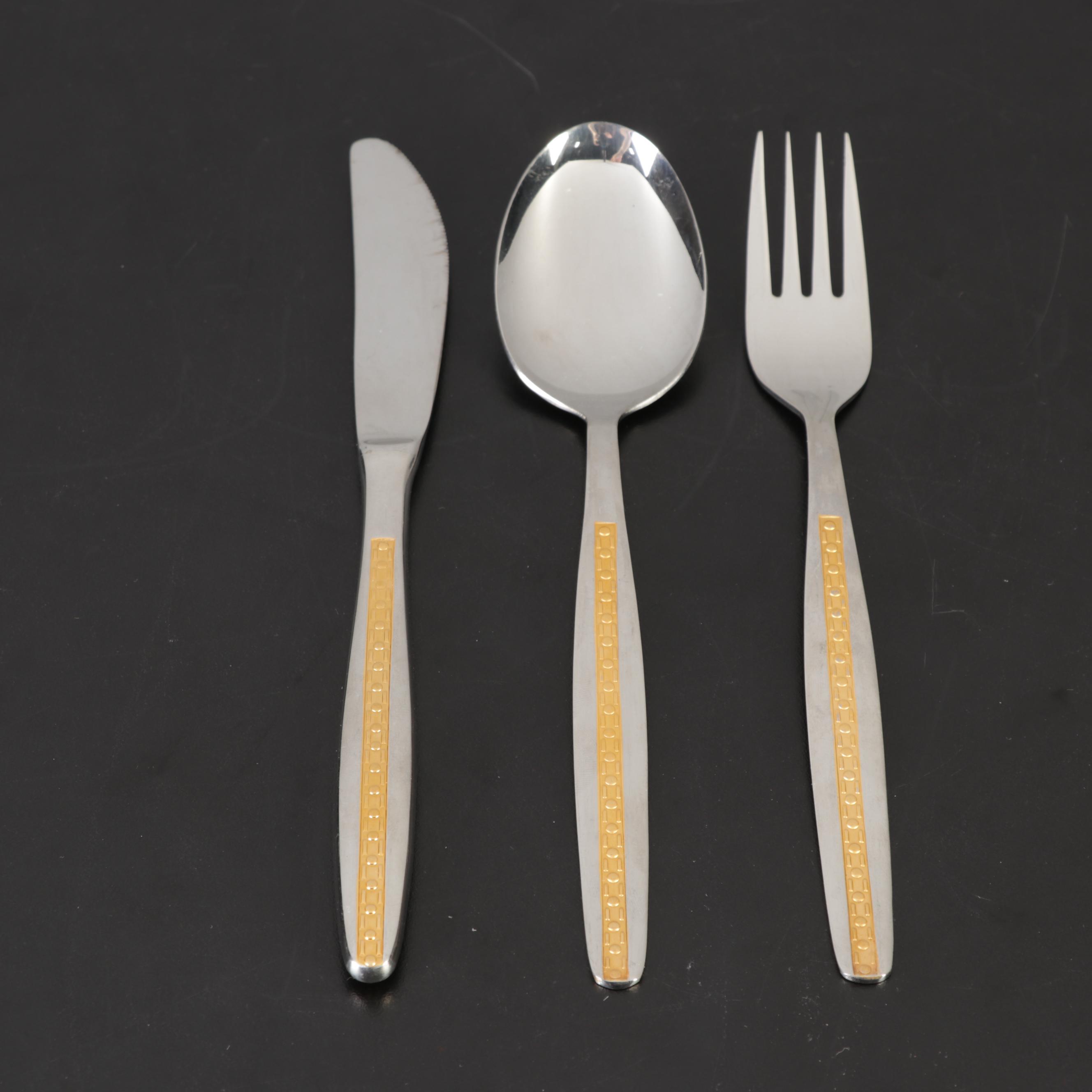 German Stainless Steel Flatware and Serving Utensils