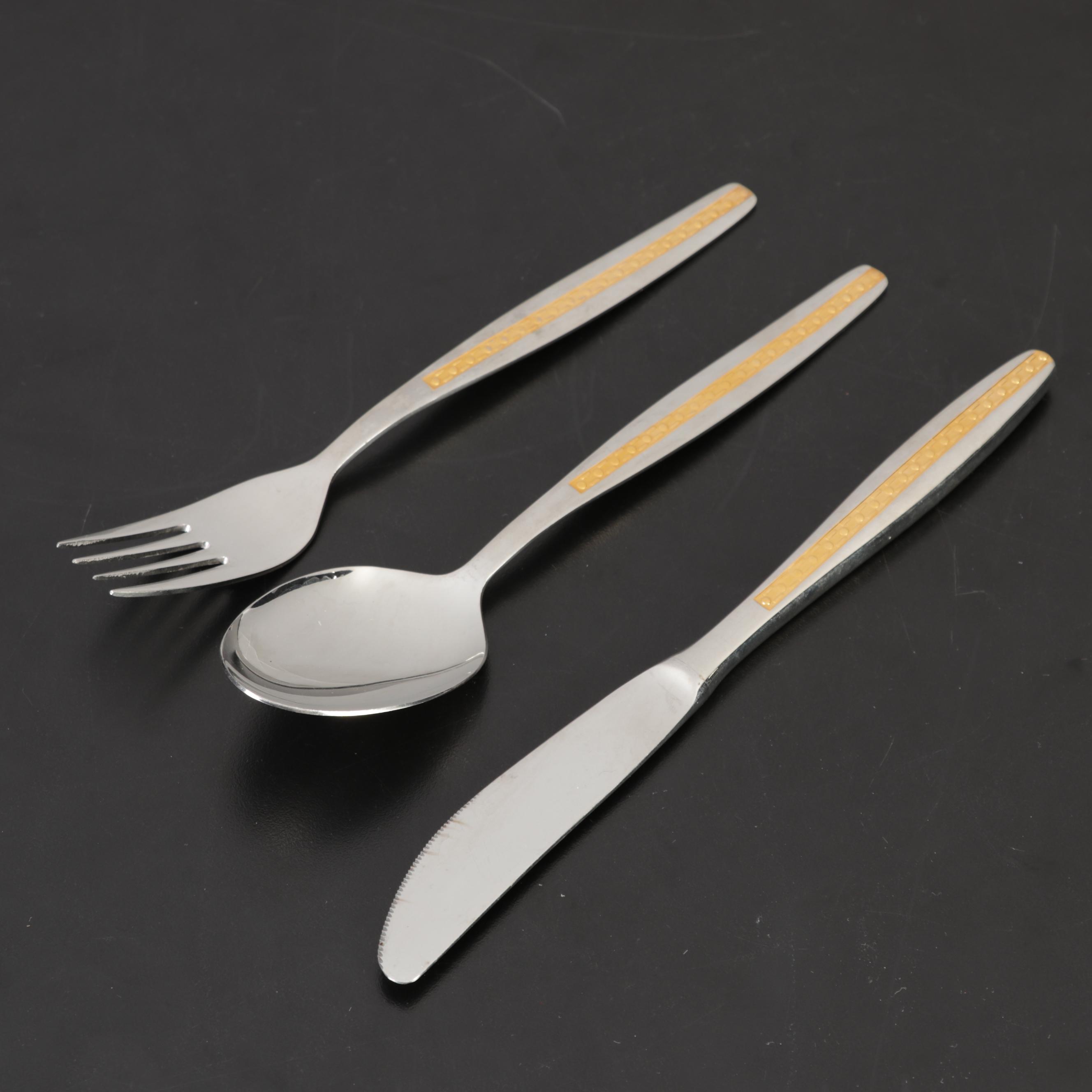 German Stainless Steel Flatware and Serving Utensils