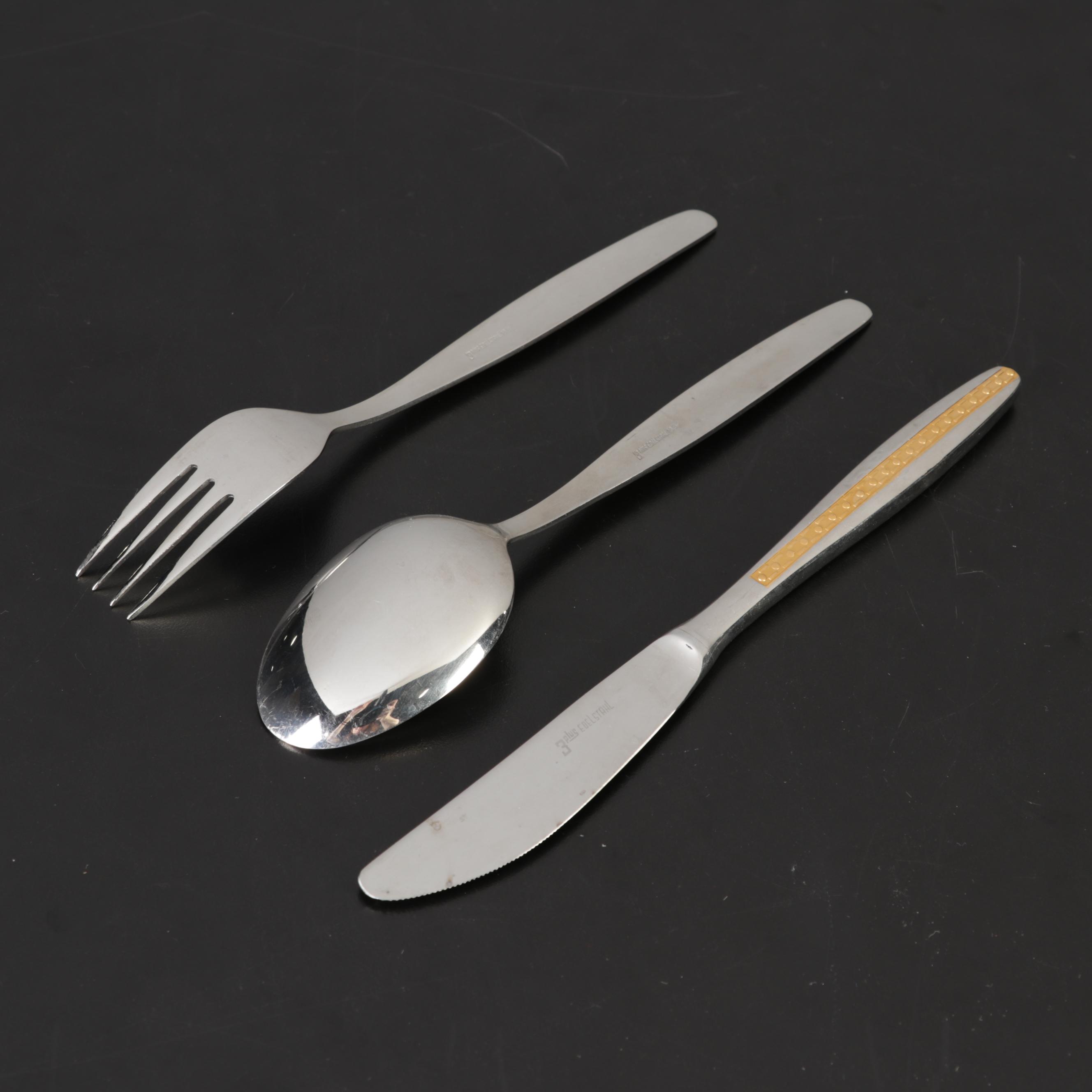 German Stainless Steel Flatware and Serving Utensils