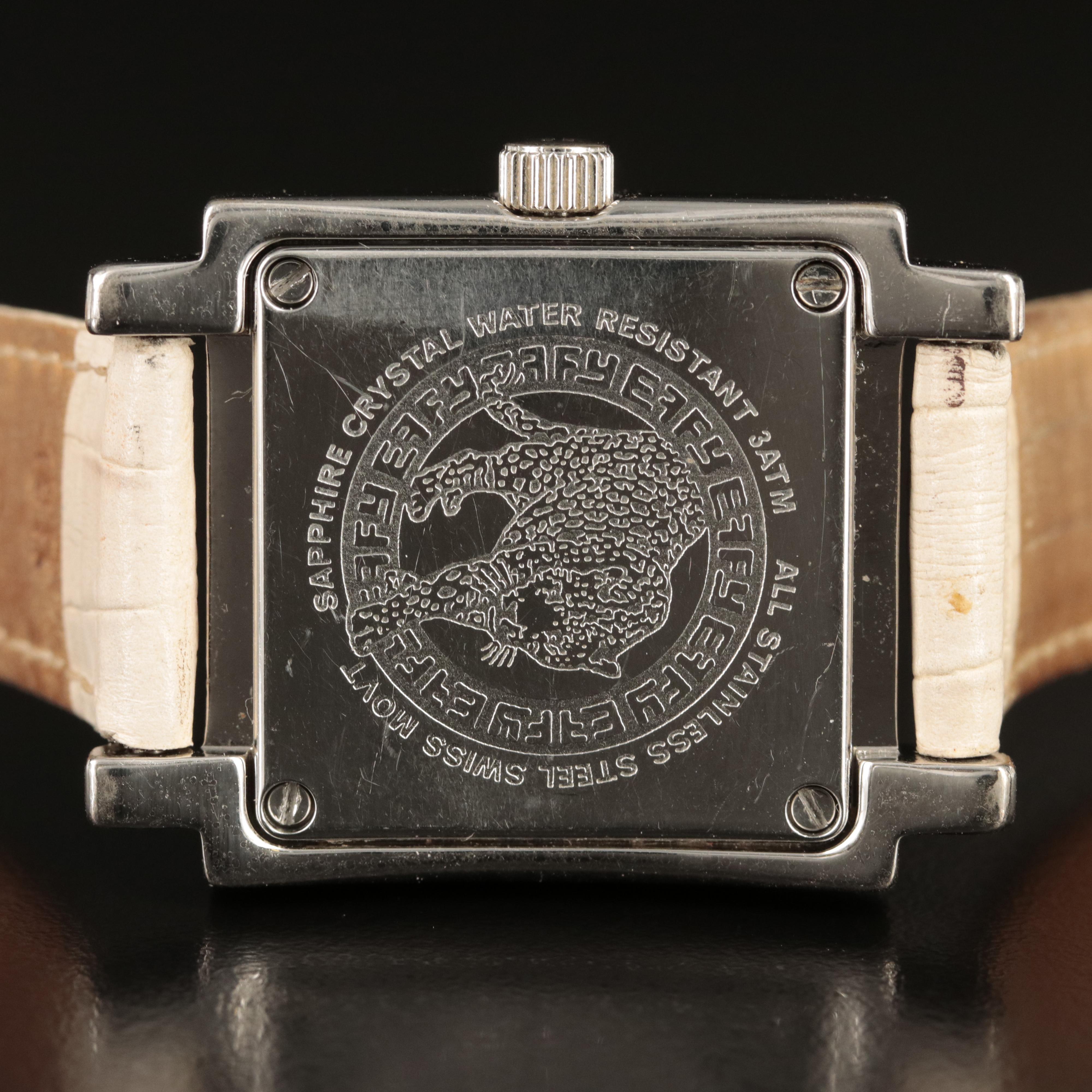 EFFY New York Sapphire and Diamond Watch