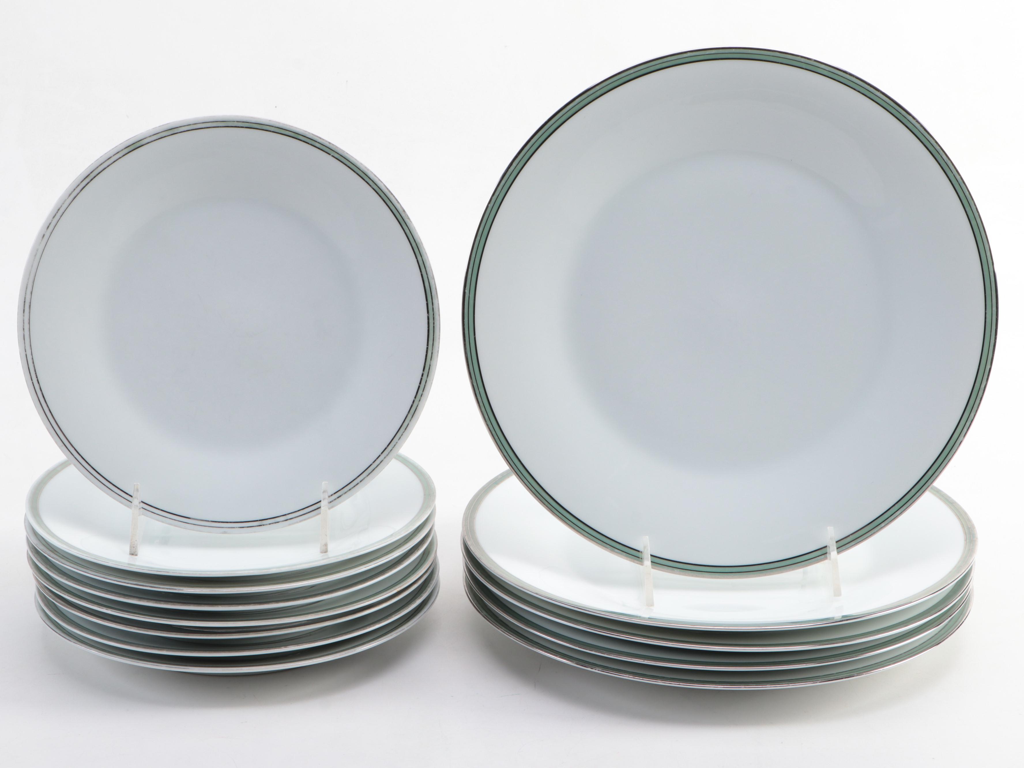 Noritake "Royale Mint" Porcelain Dinnerware and Table Accessories, 1969–1970