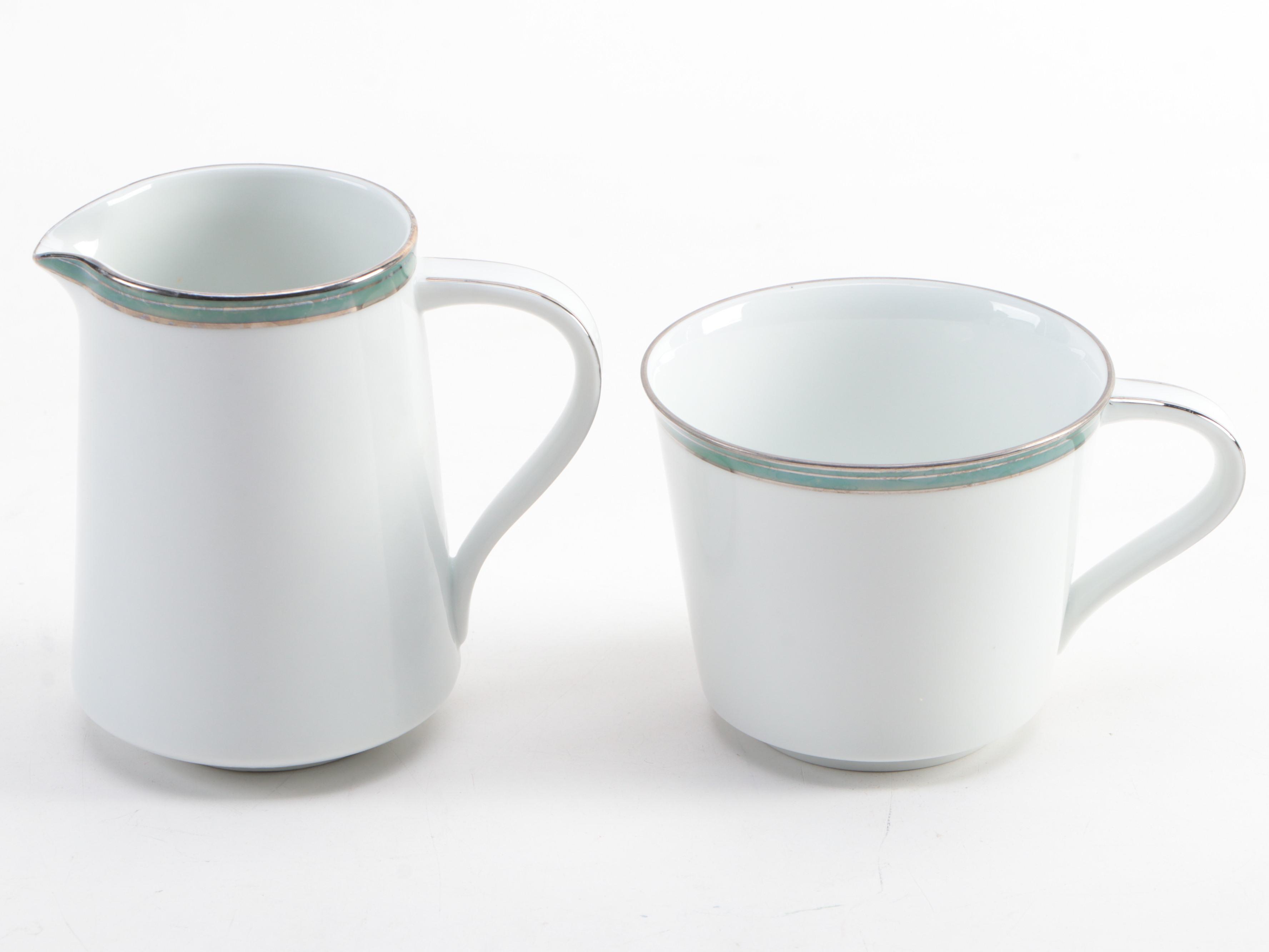 Noritake "Royale Mint" Porcelain Dinnerware and Table Accessories, 1969–1970