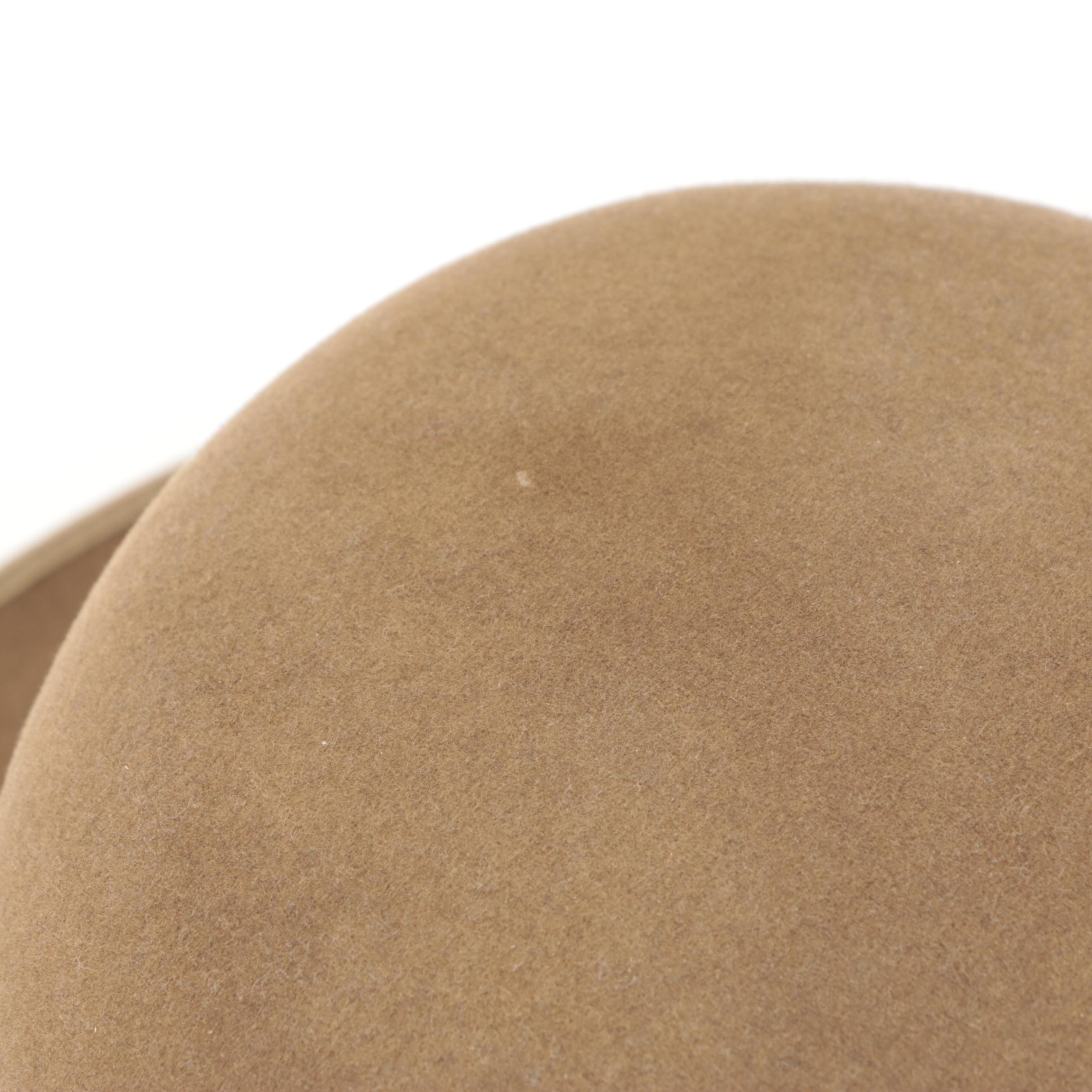 Hand-Embellished Stetson Royal DeLuxe Stratoliner Open Crown Fedora Hat