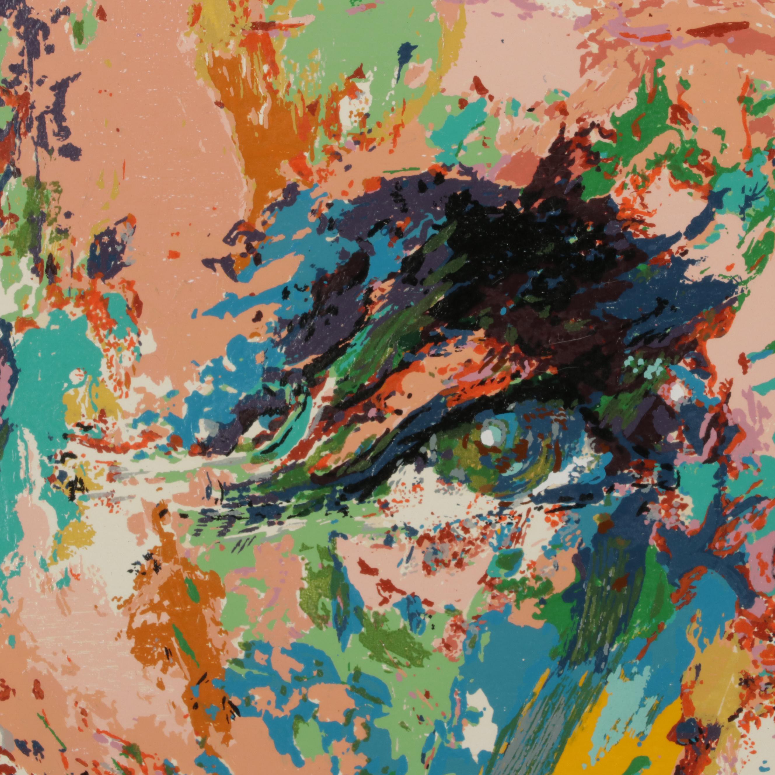 LeRoy Neiman Serigraph "Abraham Lincoln," Circa 1968