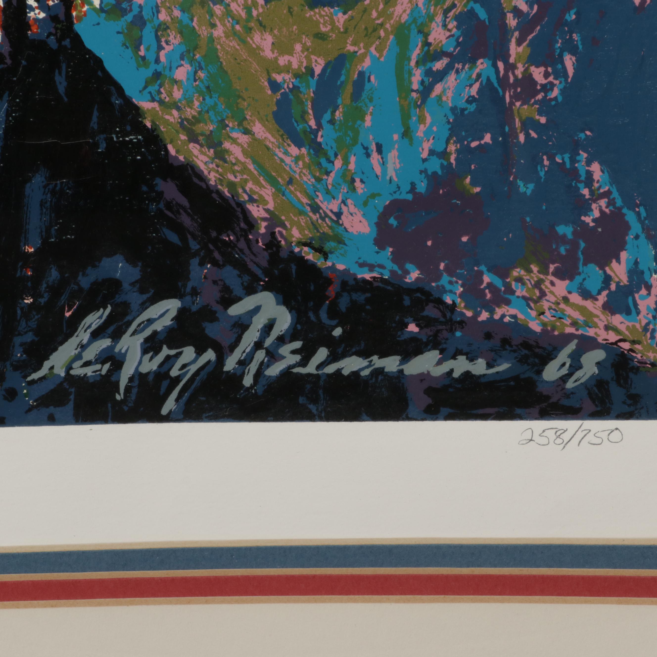 LeRoy Neiman Serigraph "Abraham Lincoln," Circa 1968