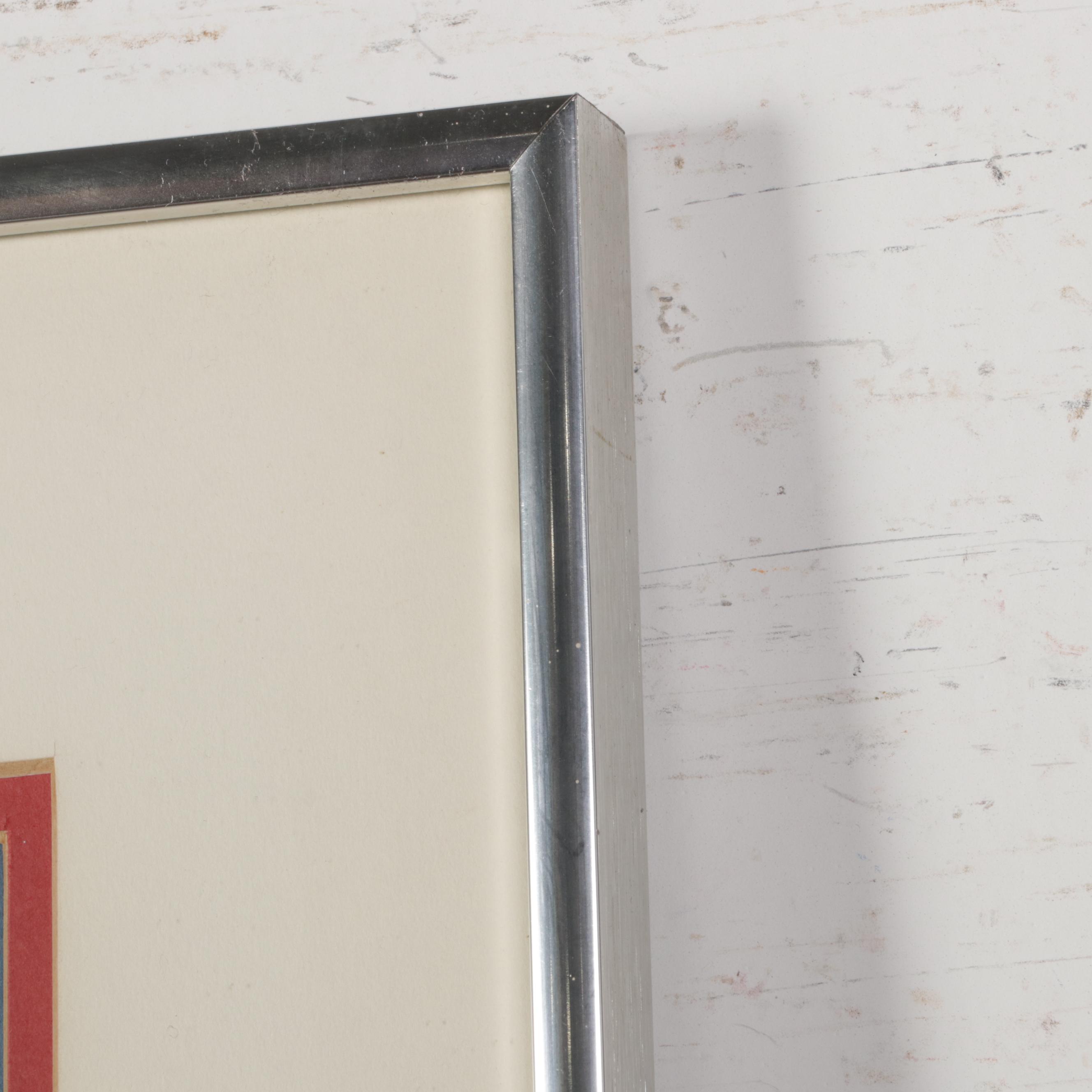 LeRoy Neiman Serigraph "Abraham Lincoln," Circa 1968