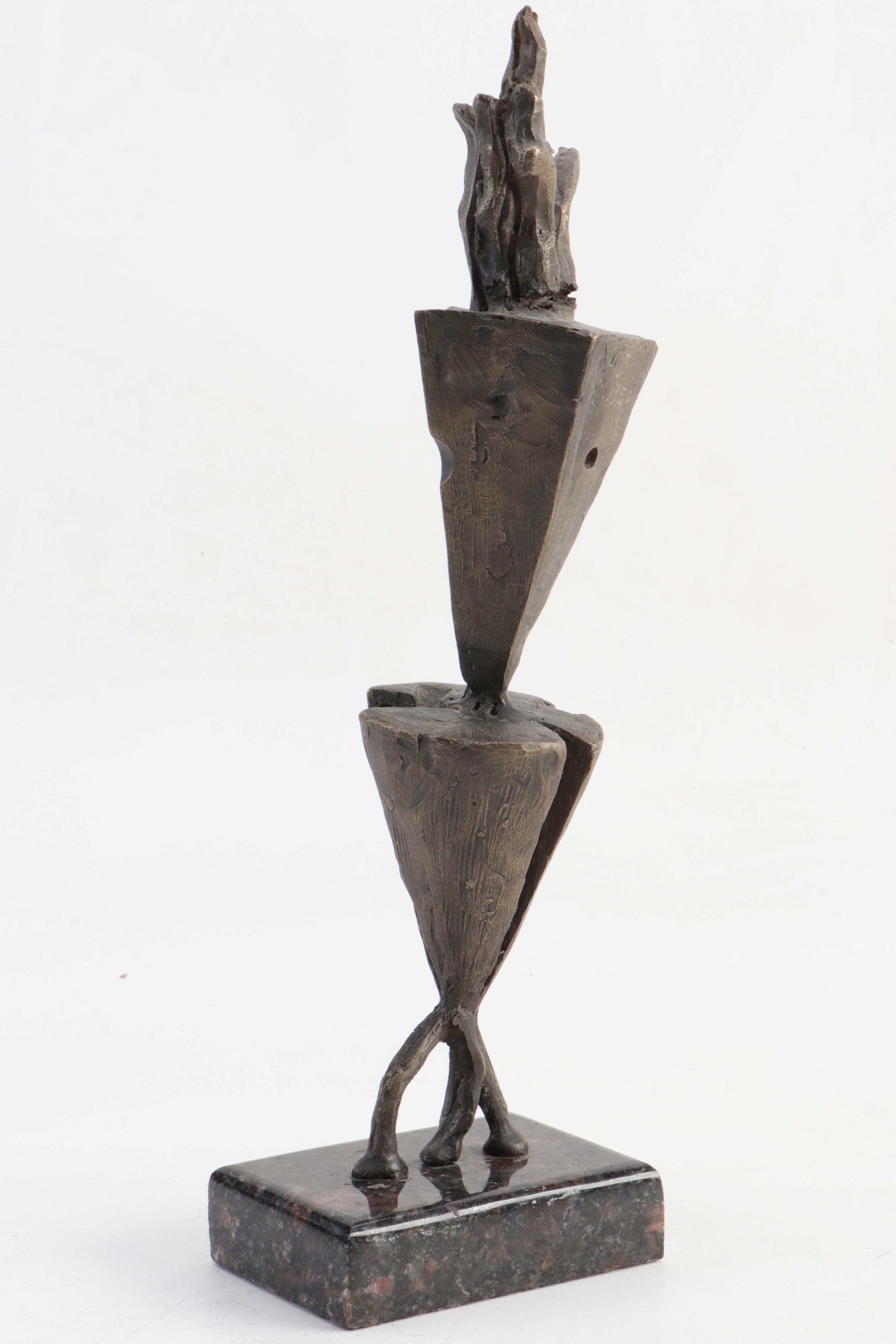 Surreal Bronze Sculpture After Salvador Dalí