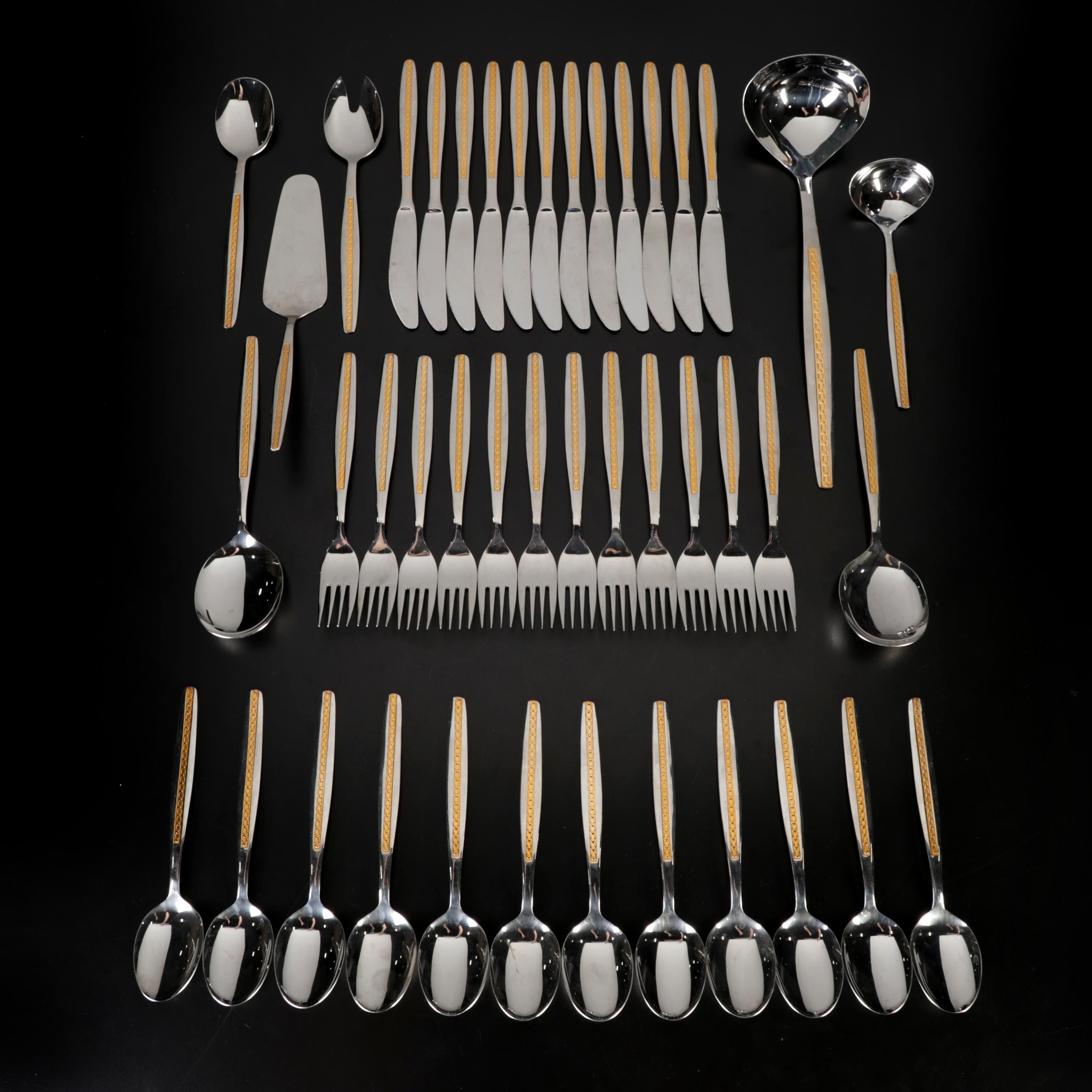 German Stainless Steel Flatware and Serving Utensils