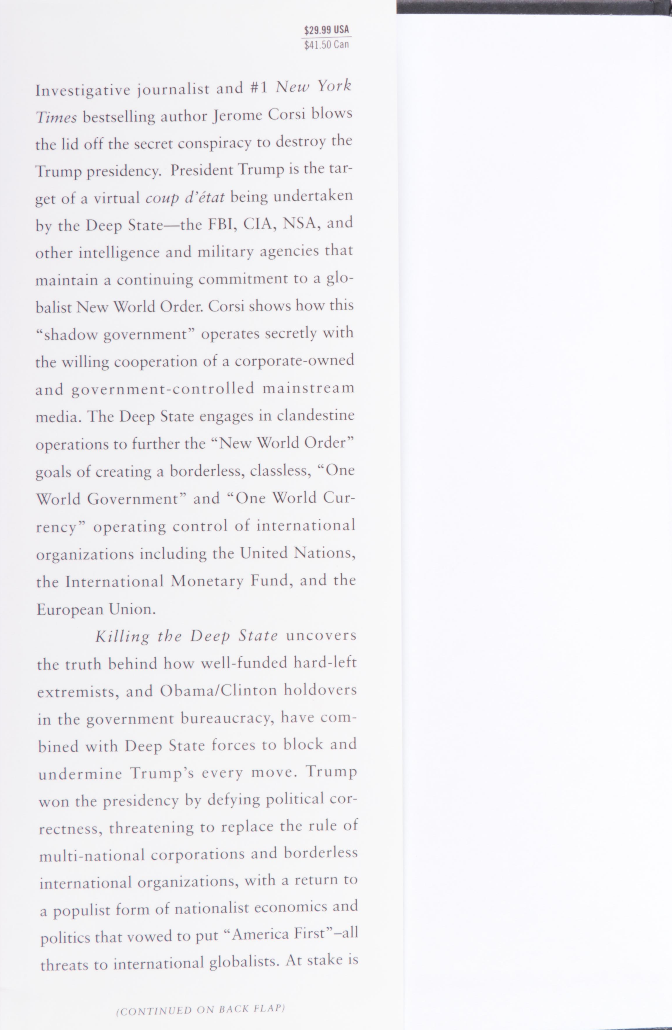 Signed First Edition "Understanding Trump" by Newt Gingrich and More