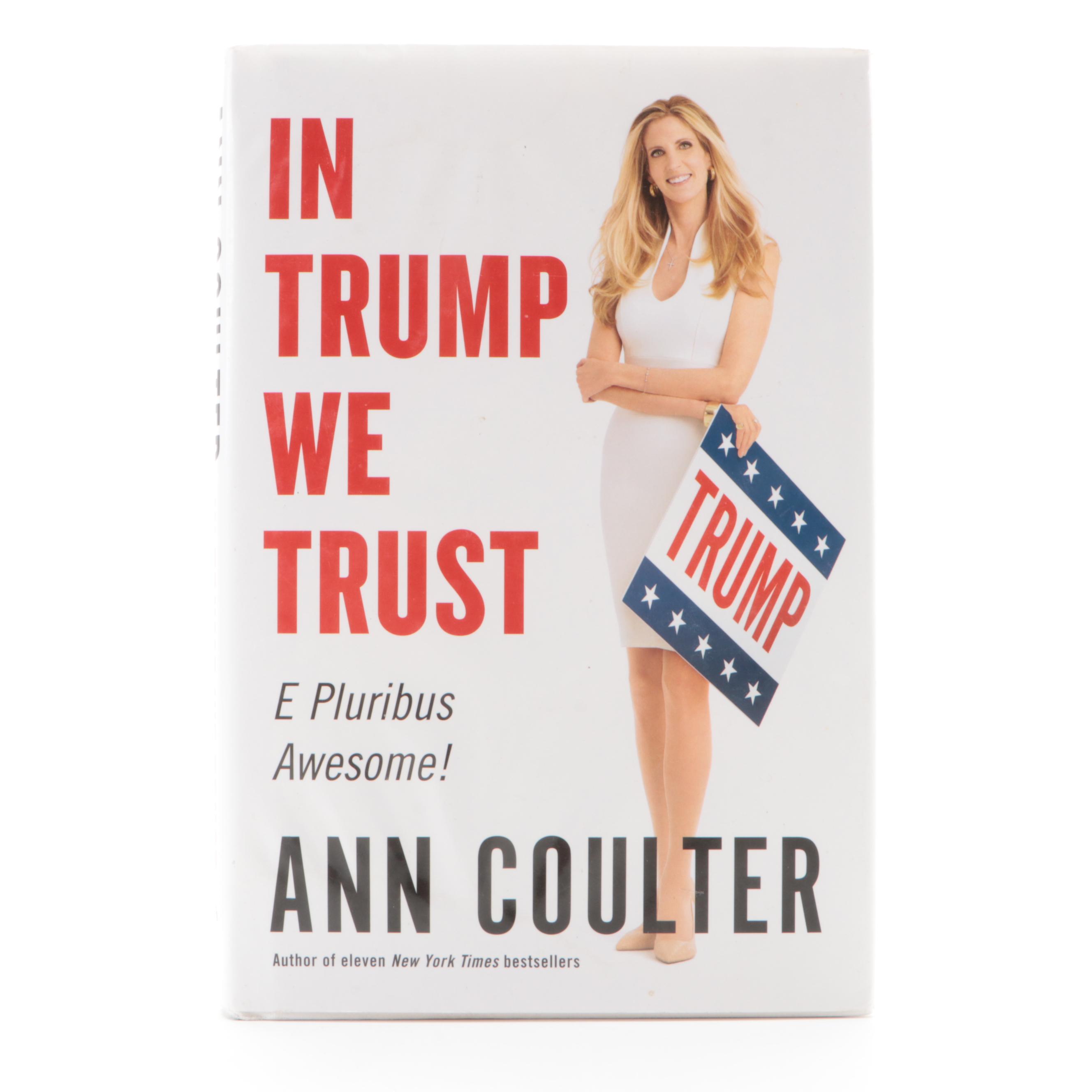 Signed First Edition "Understanding Trump" by Newt Gingrich and More